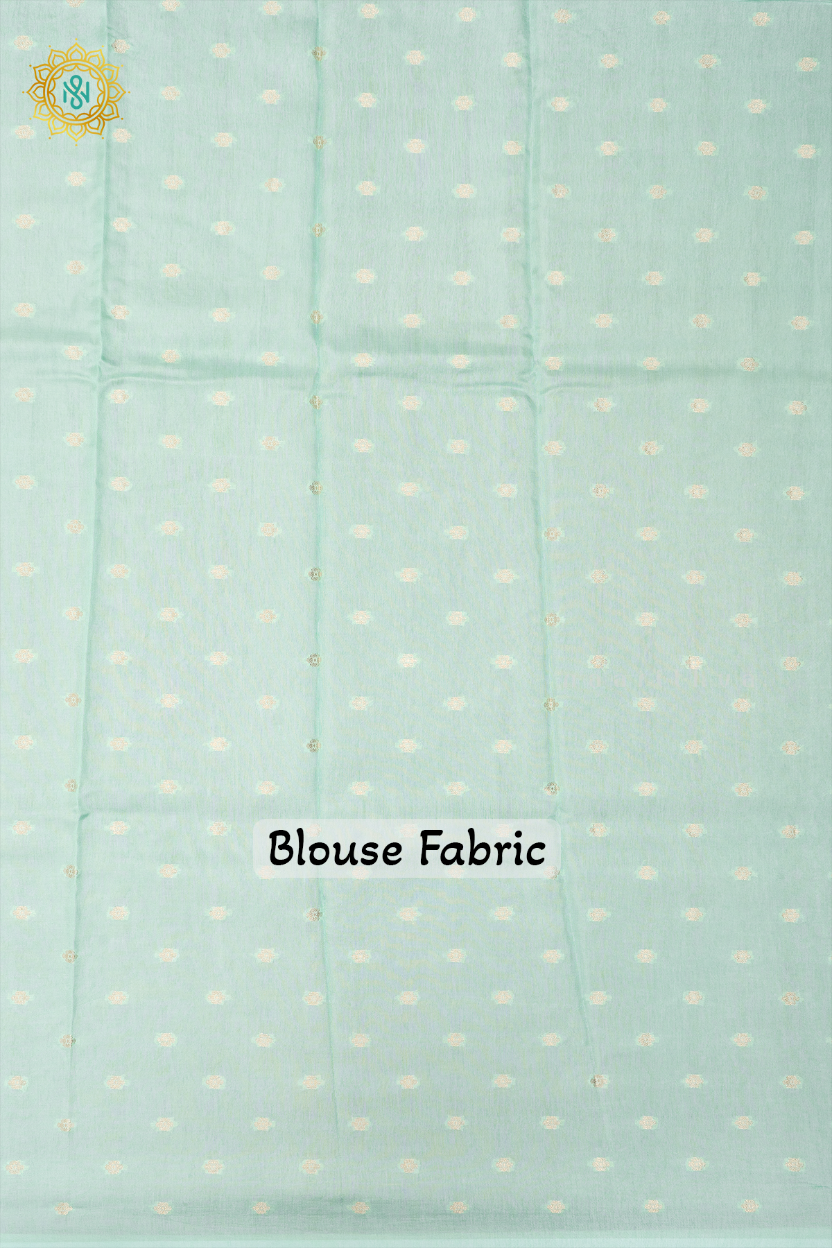 YELLOW WITH PISTA GREEN - SEMI CREPE SILK