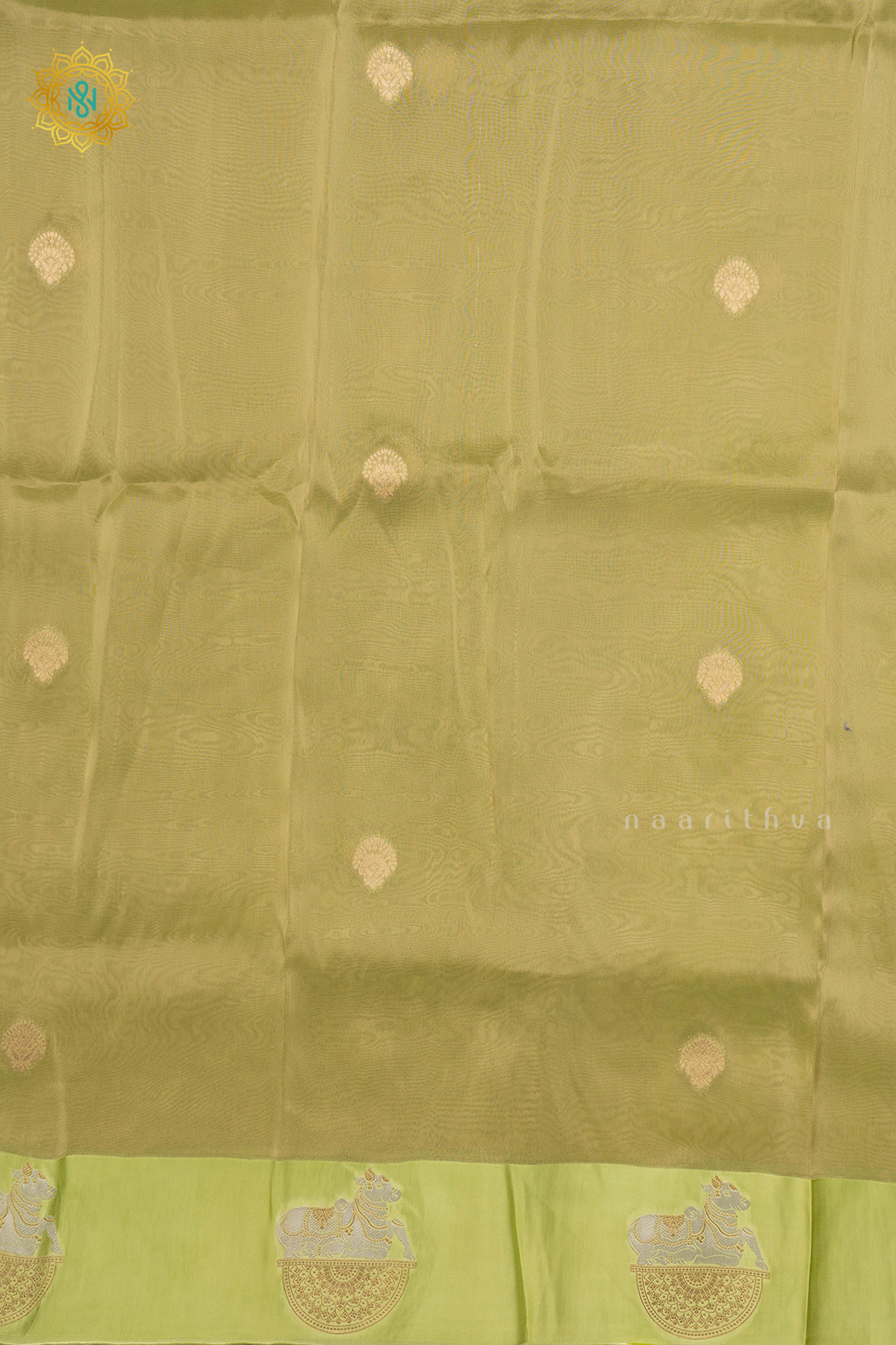 LIGHT GREEN - ORGANZA TISSUE