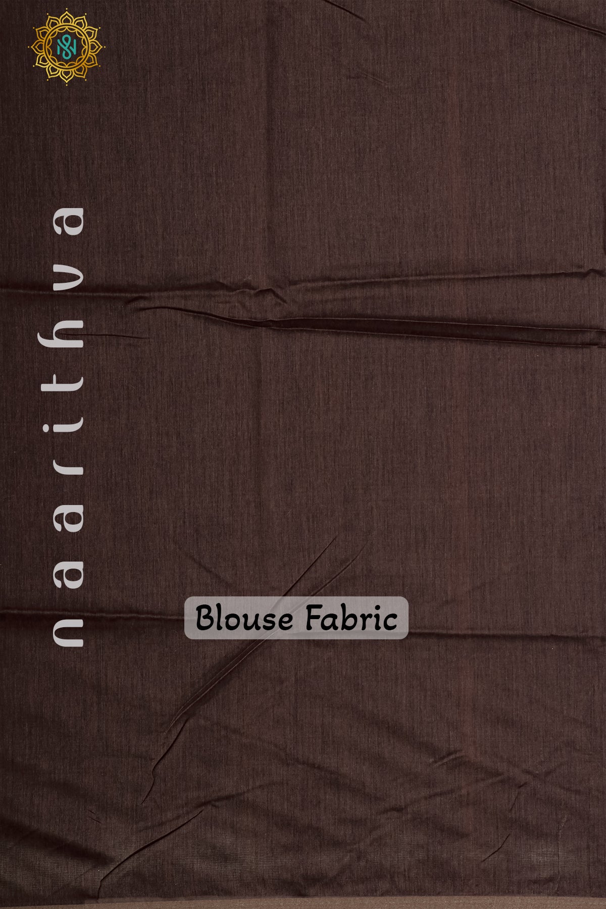 BROWN - SEMI TUSSAR SILK