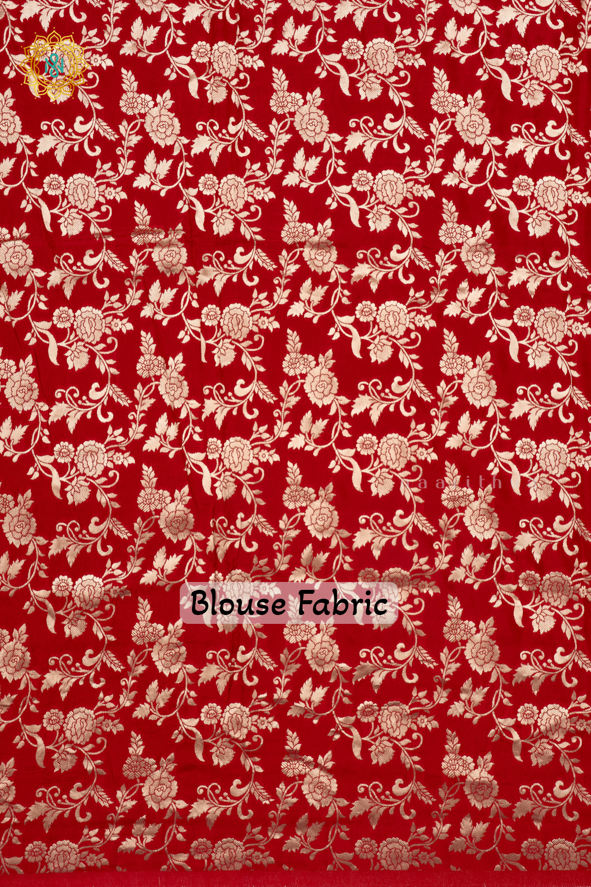 RED - SEMI CREPE SILK
