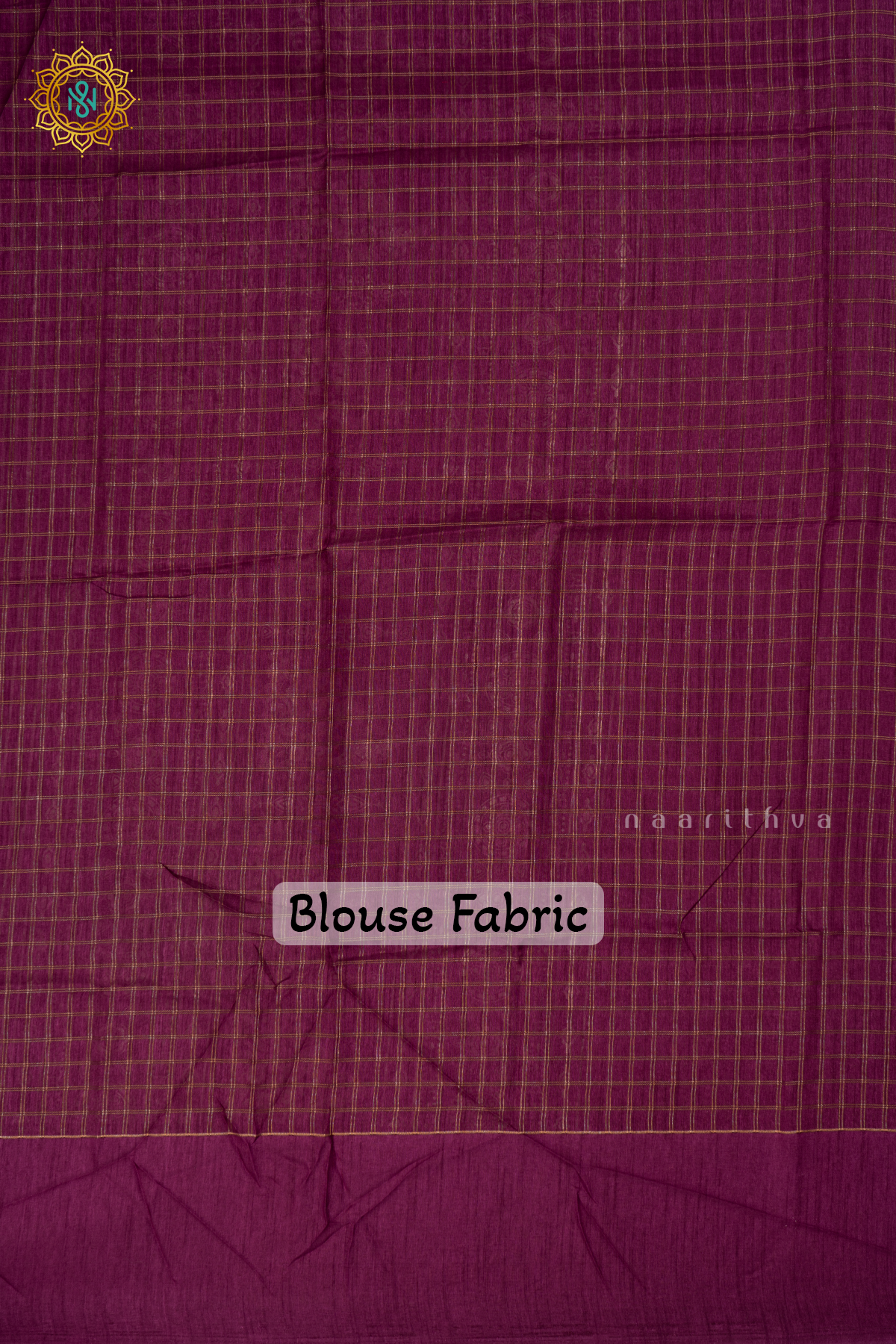 Wine - Dola Silk Saree Allover Zari Checks and Printed Pallu with Satin Printed Border