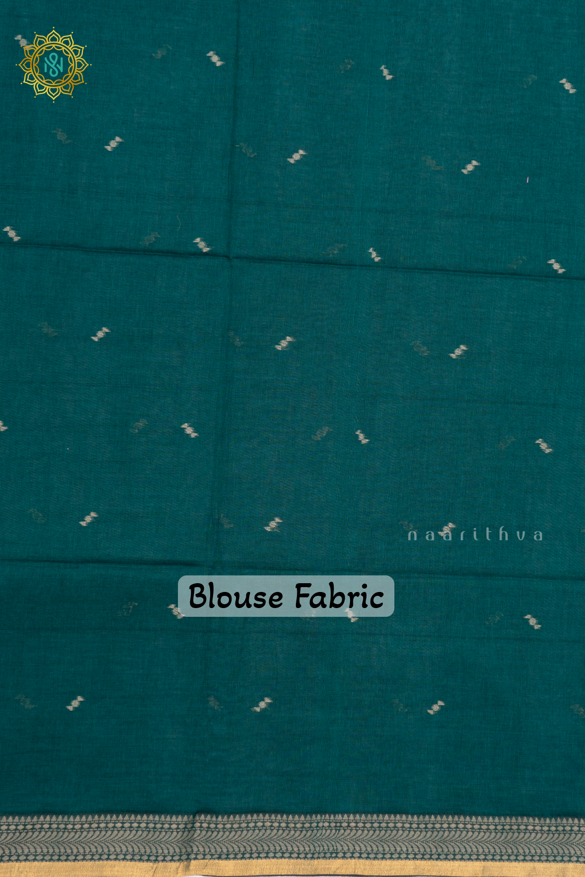 CYAN GREEN - MUL COTTON