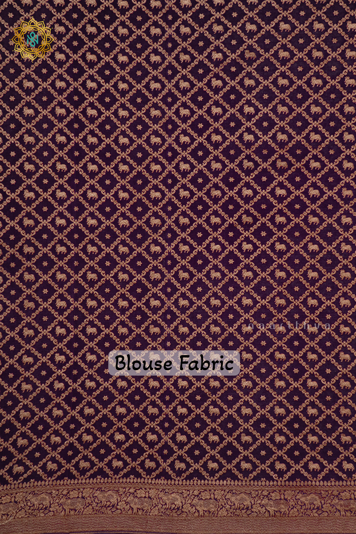 PINK WITH ORANGE & DEEP WINE - PURE BANARASI CREPE SILK