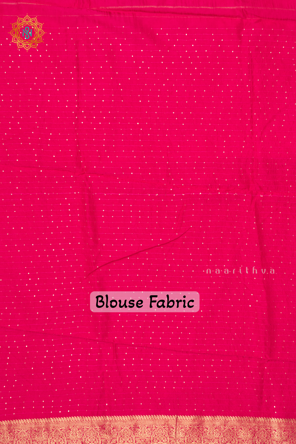 PURPLE WITH PINK - SEMI CREPE SILK