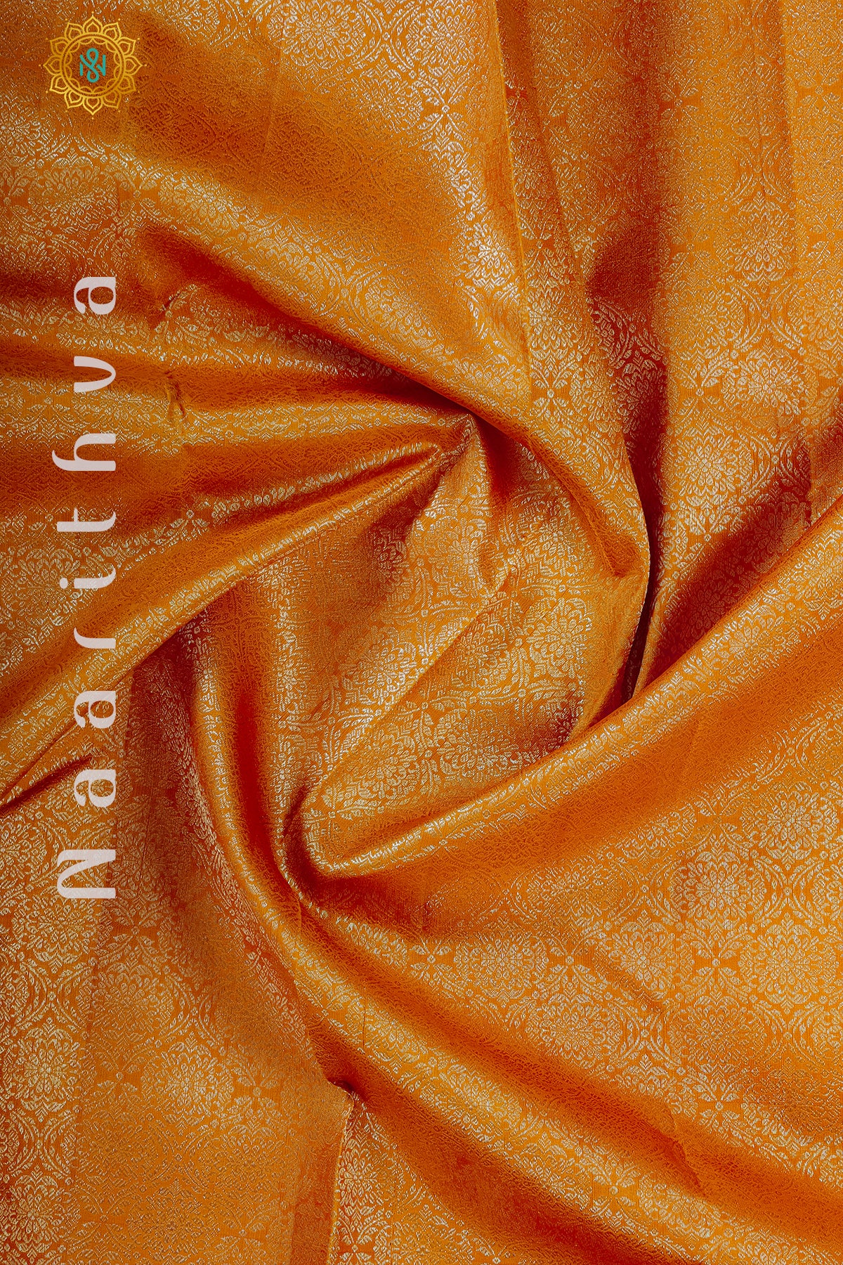 YELLOW WITH PINK - PURE KANJIVARAM SILK