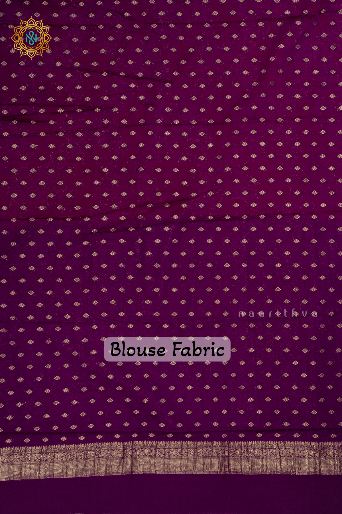 Pink With Purple Semi Crepe Georgette Saree With Zari Woven Floral Brocade Weaves And Zari Woven Contrast Border
