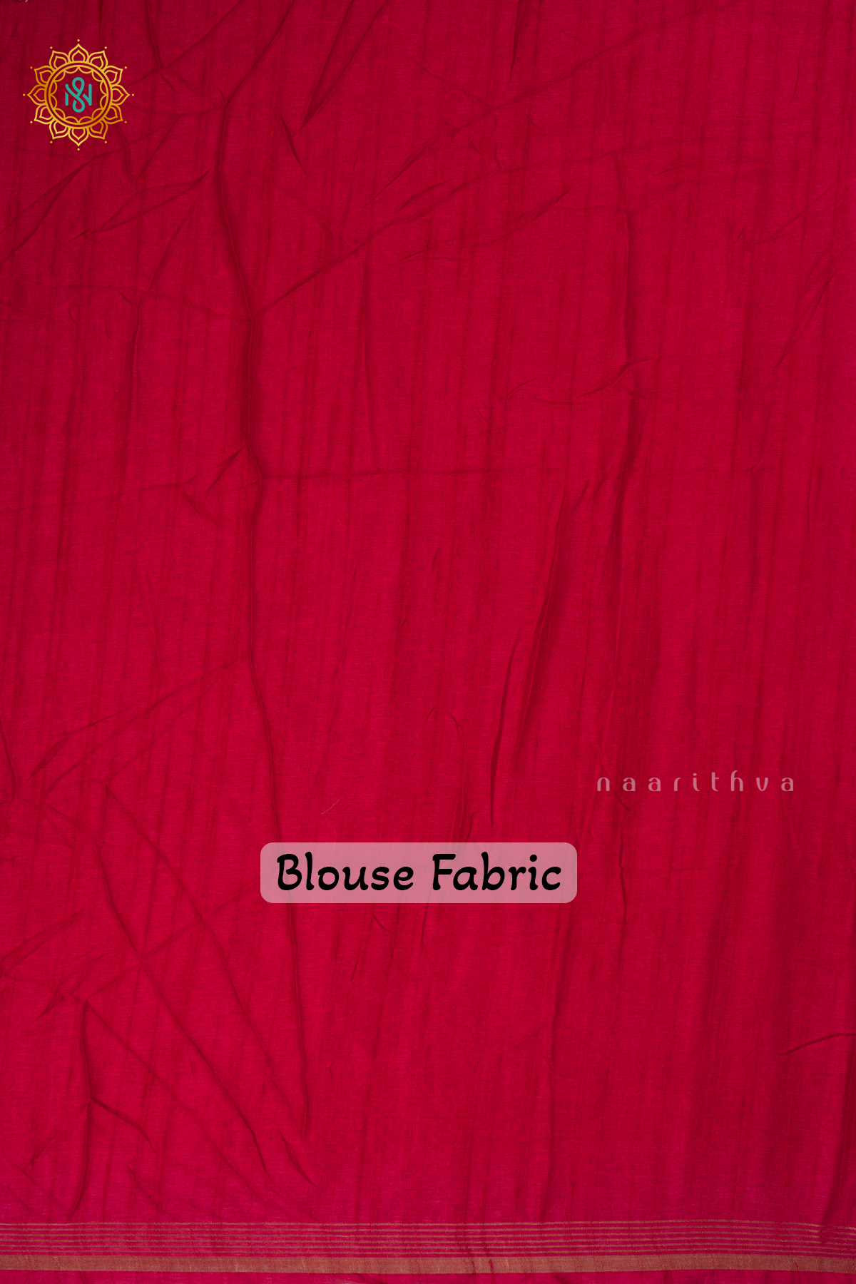 Red - Semi Tussar Silk Saree Allover Printed Buttas on the body with Zari Border