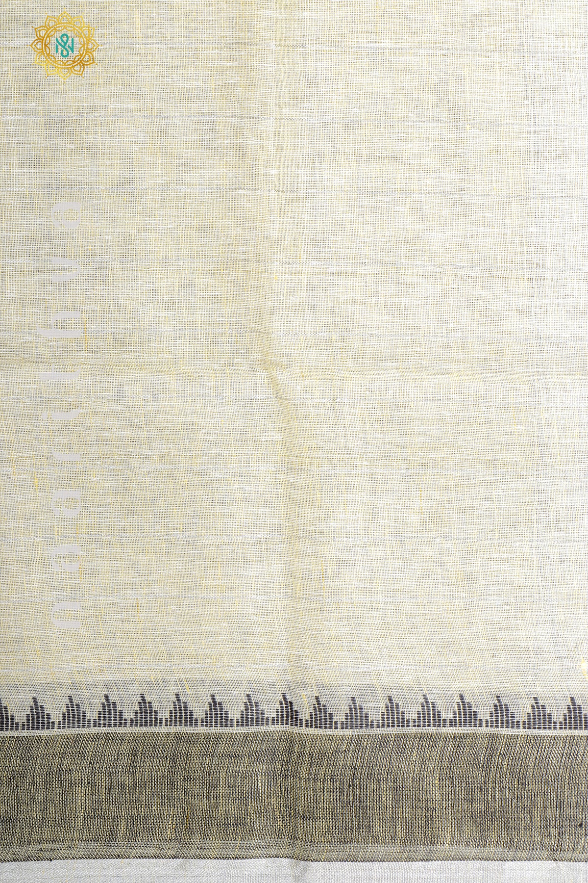 YELLOW OFF WHITE - PURE LINEN