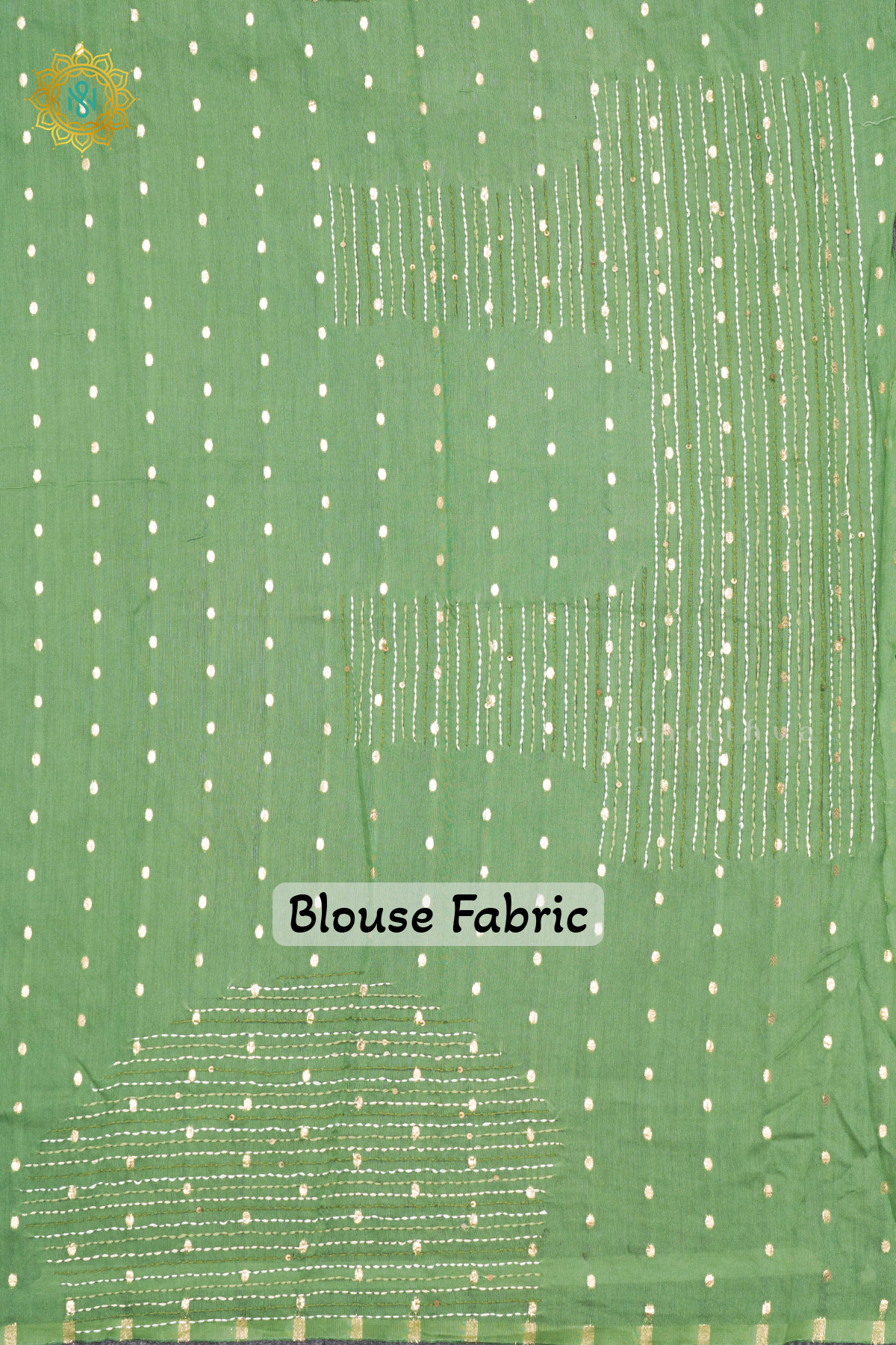 PISTA GREEN - SEMI CREPE SILK