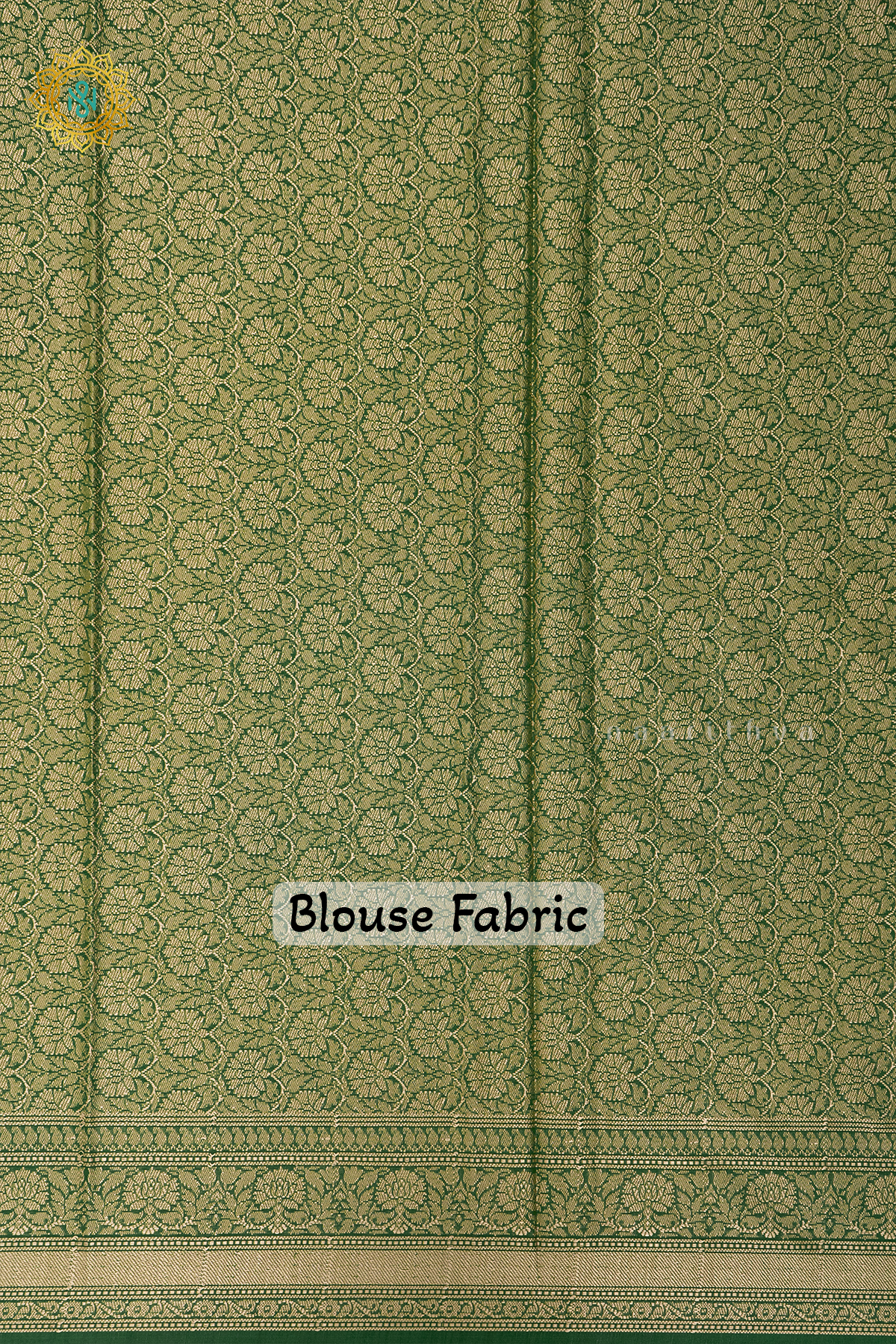 MANGO YELLOW WITH GREEN - JUTE COTTON