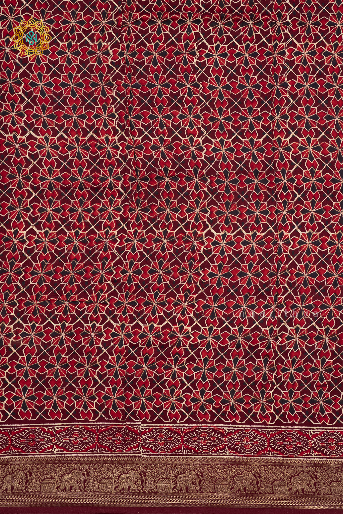 MAROON - DOLA SILK