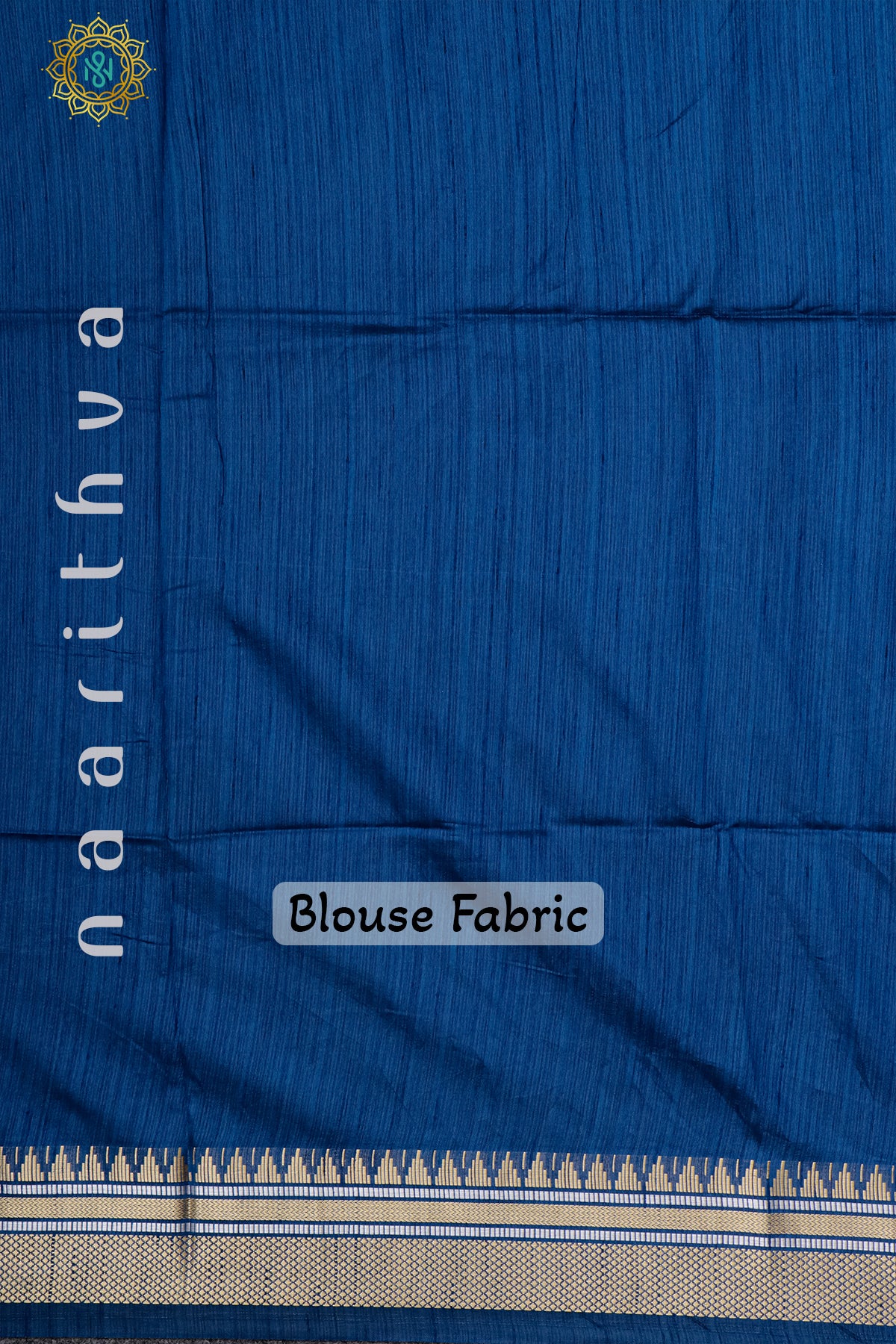 BLUE - RAW SILK