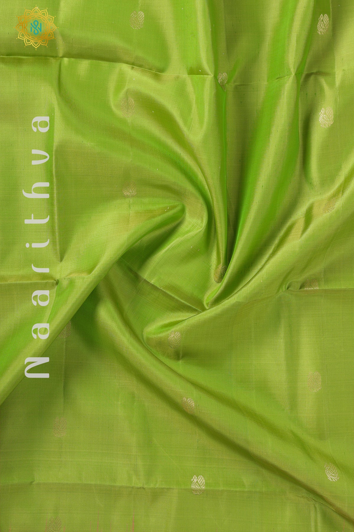 GREEN WITH PINK - PURE KANJIVARAM SOFT SILK