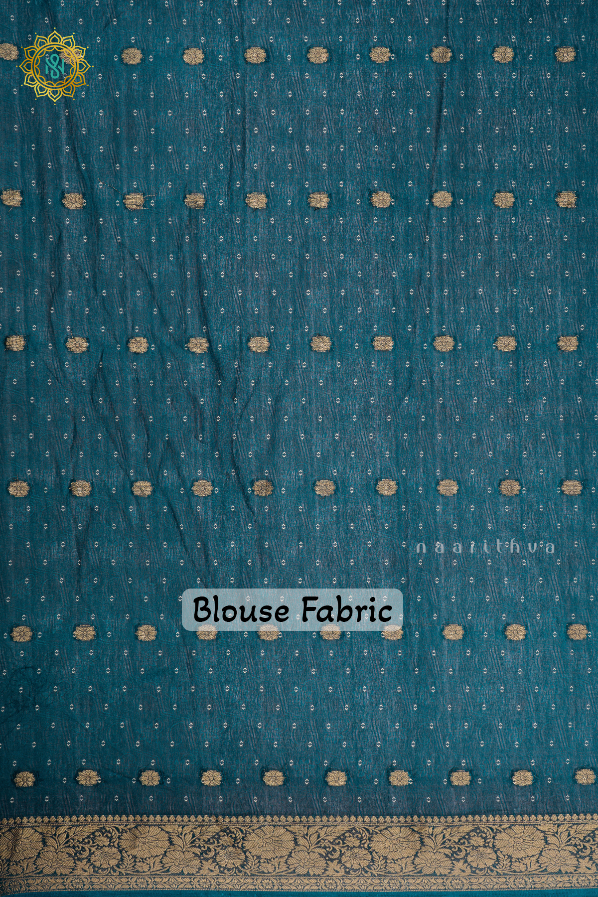 PEACOCK BLUE - SEMI GEORGETTE