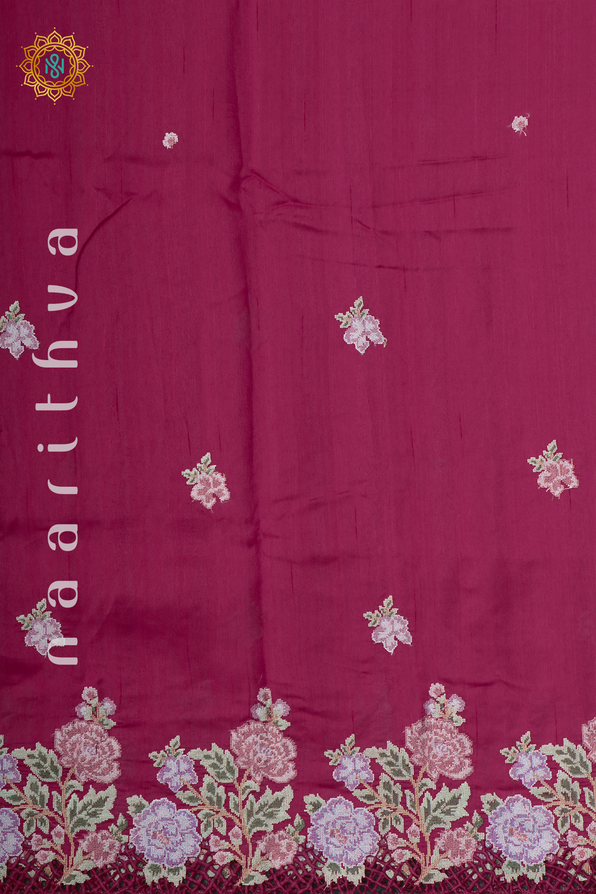 PINK - SEMI TUSSAR SILK