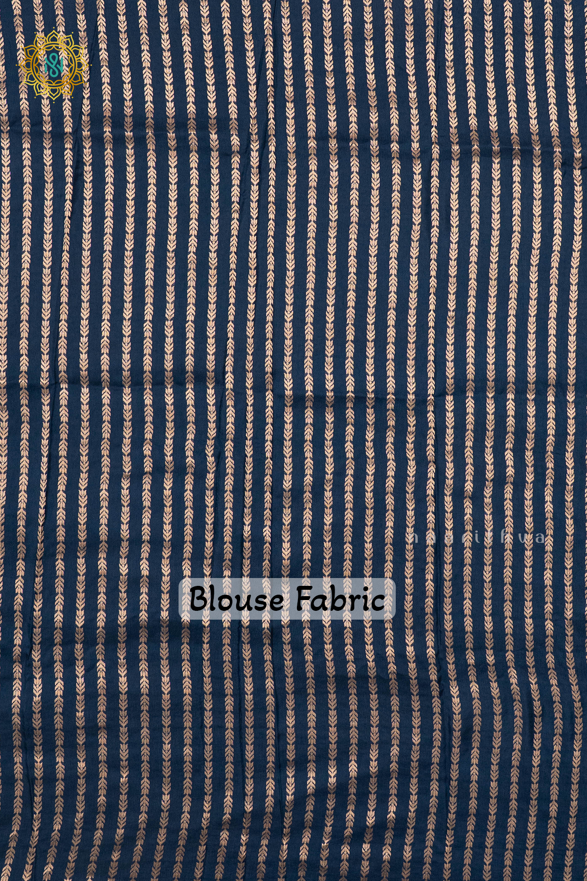 PEACOCK BLUE - SEMI MYSORE CREPE SILK
