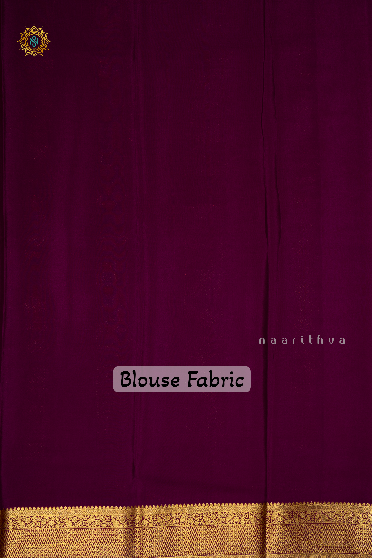 PEACH WITH WINE - PURE MYSORE CREPE SILK