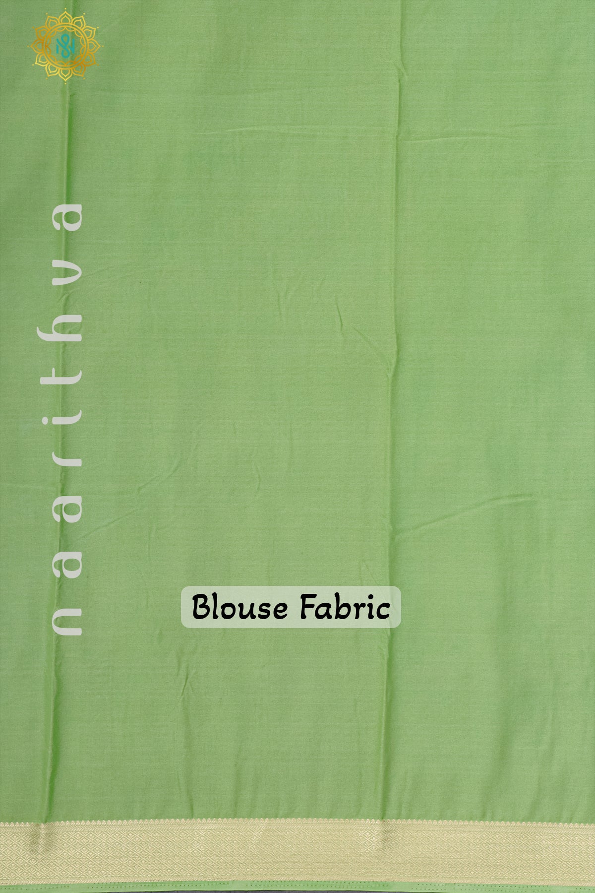 PISTA GREEN - SEMI MYSORE CREPE SILK