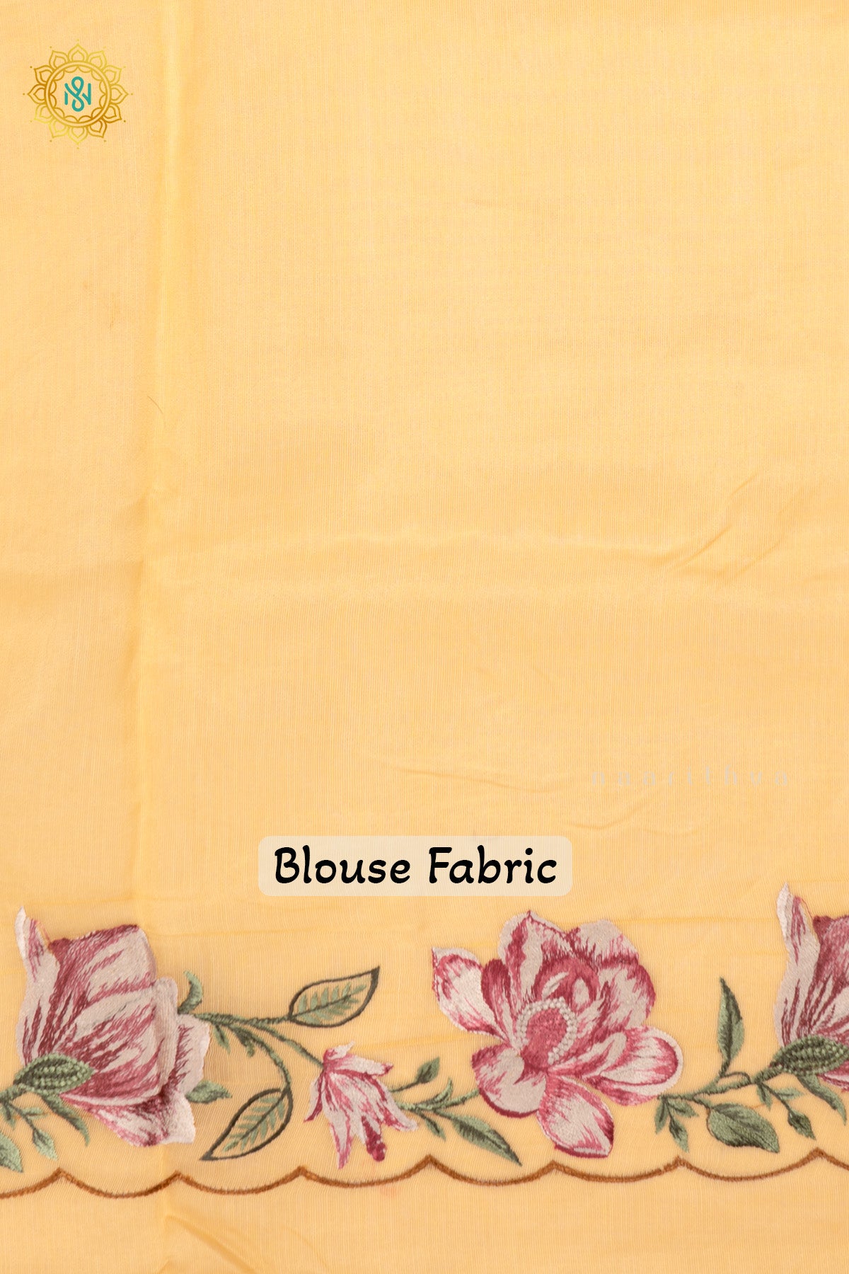 Yellow Organza Tissue Saree Allover Embroidery Buttas with Cutwork and Embroidery Border