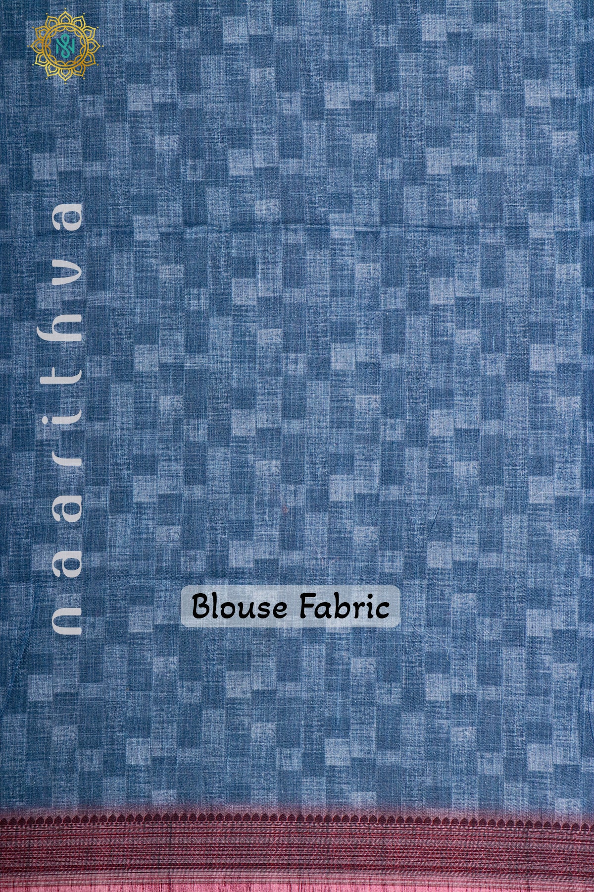 BLUE WITH WINE - LINEN BY COTTON