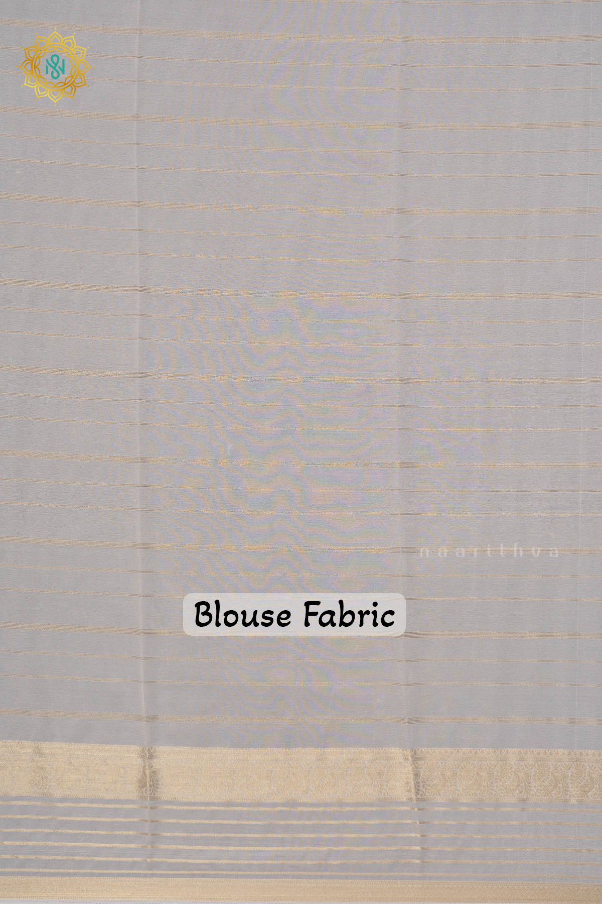 PURPLE WITH WHITE - SEMI GEORGETTE