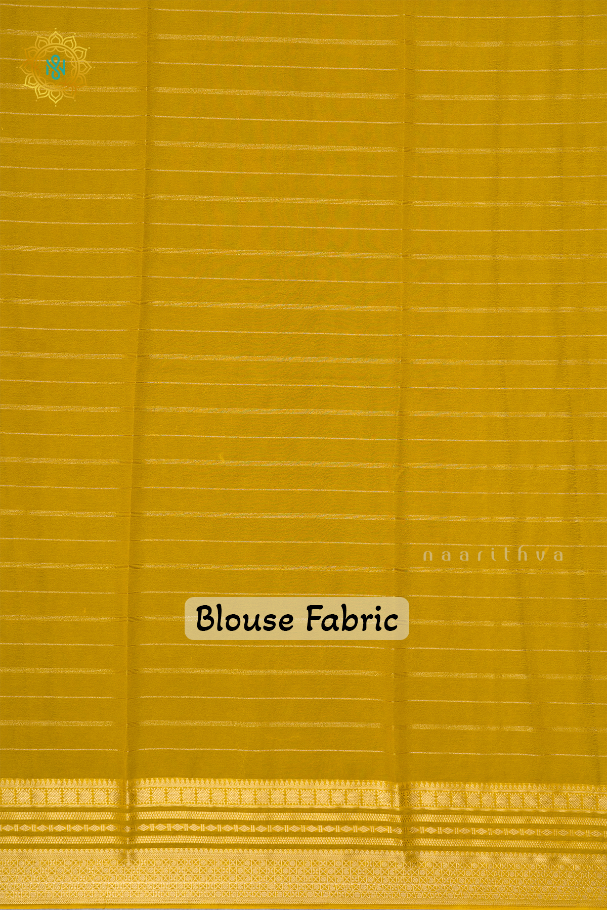 BROWN WITH YELLOW - SEMI GEORGETTE