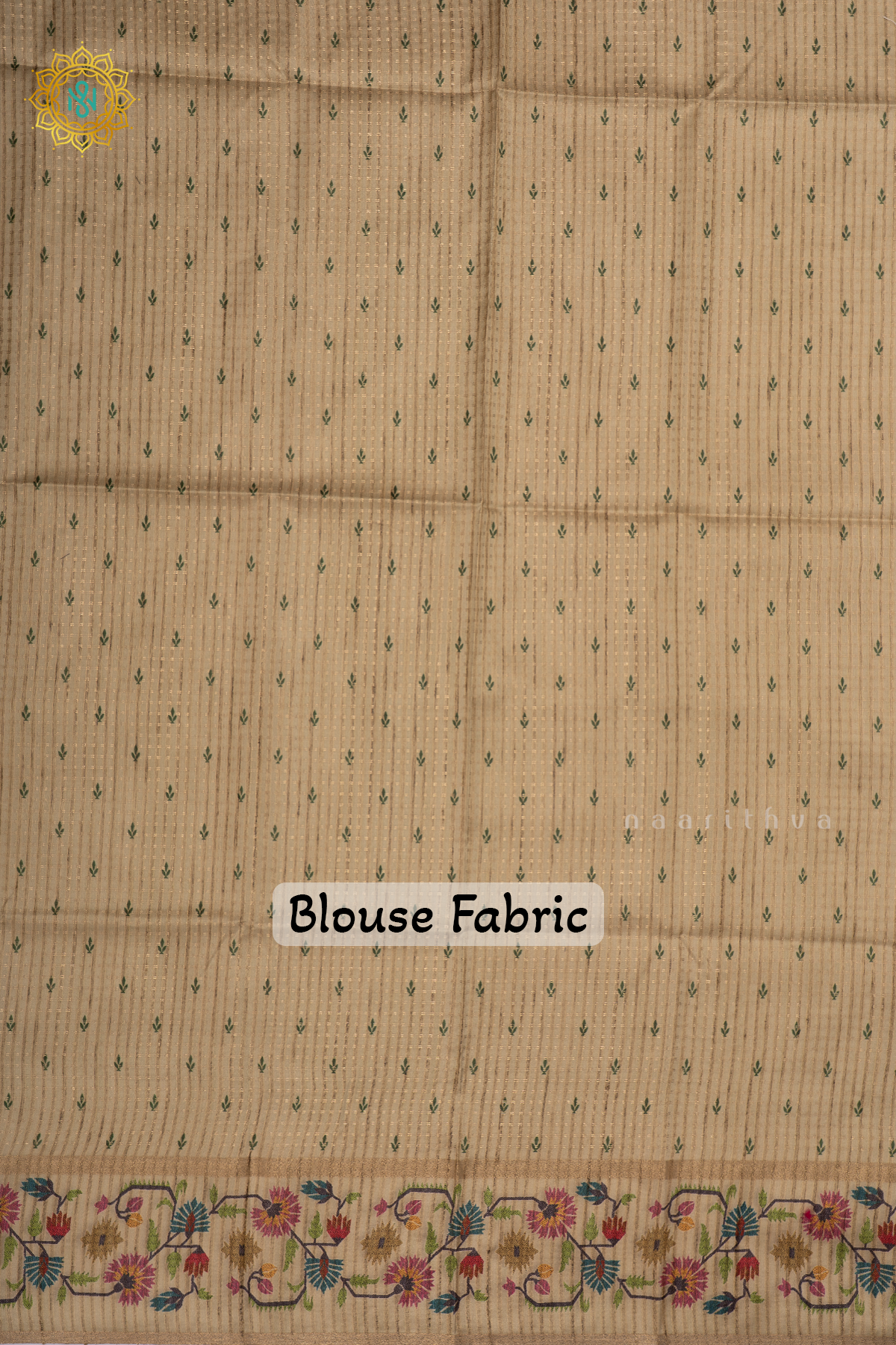 GREEN - SEMI TUSSAR SILK