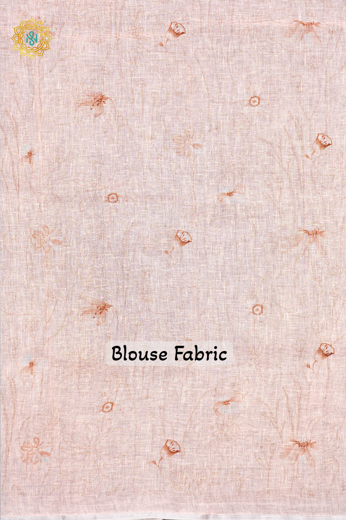 PEACH - PURE LINEN
