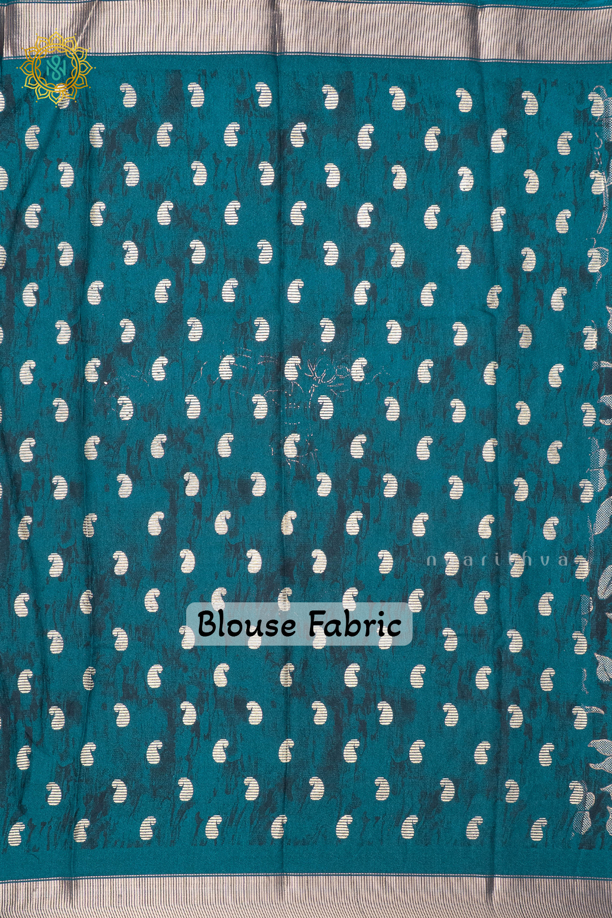 PEACOCK BLUE - SEMI GEORGETTE