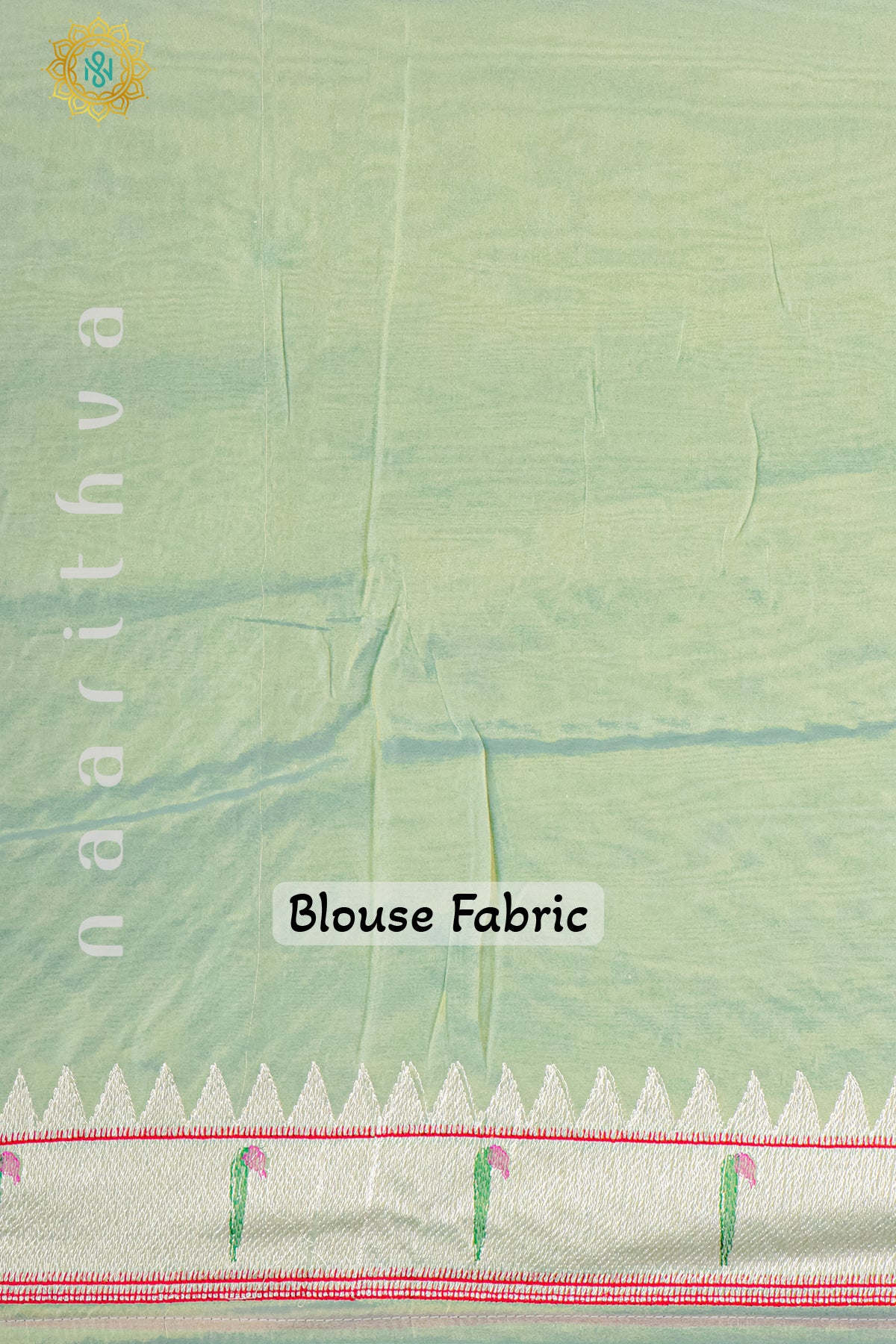 AQUA GREEN - ORGANZA TISSUE