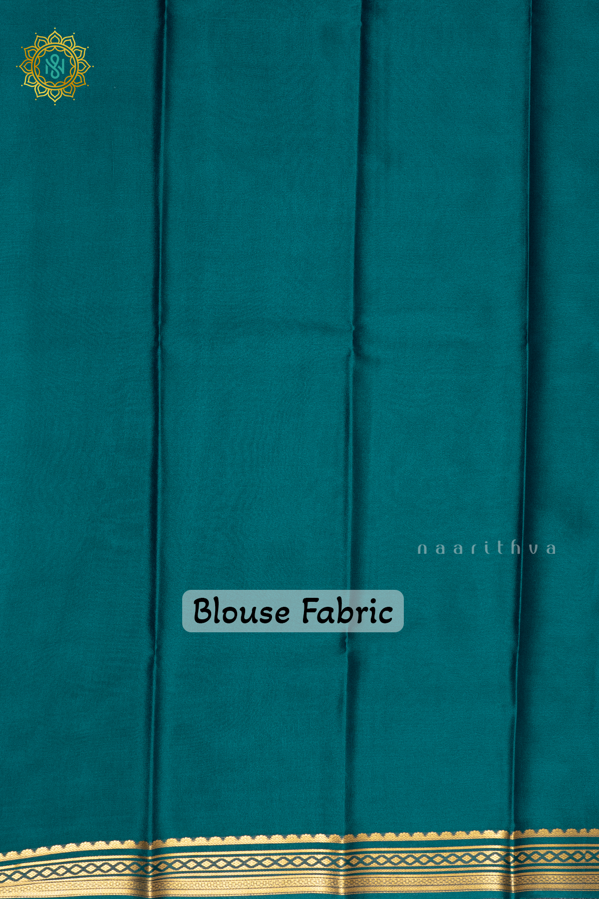 PEACOCK GREEN - PURE MYSORE CREPE SILK