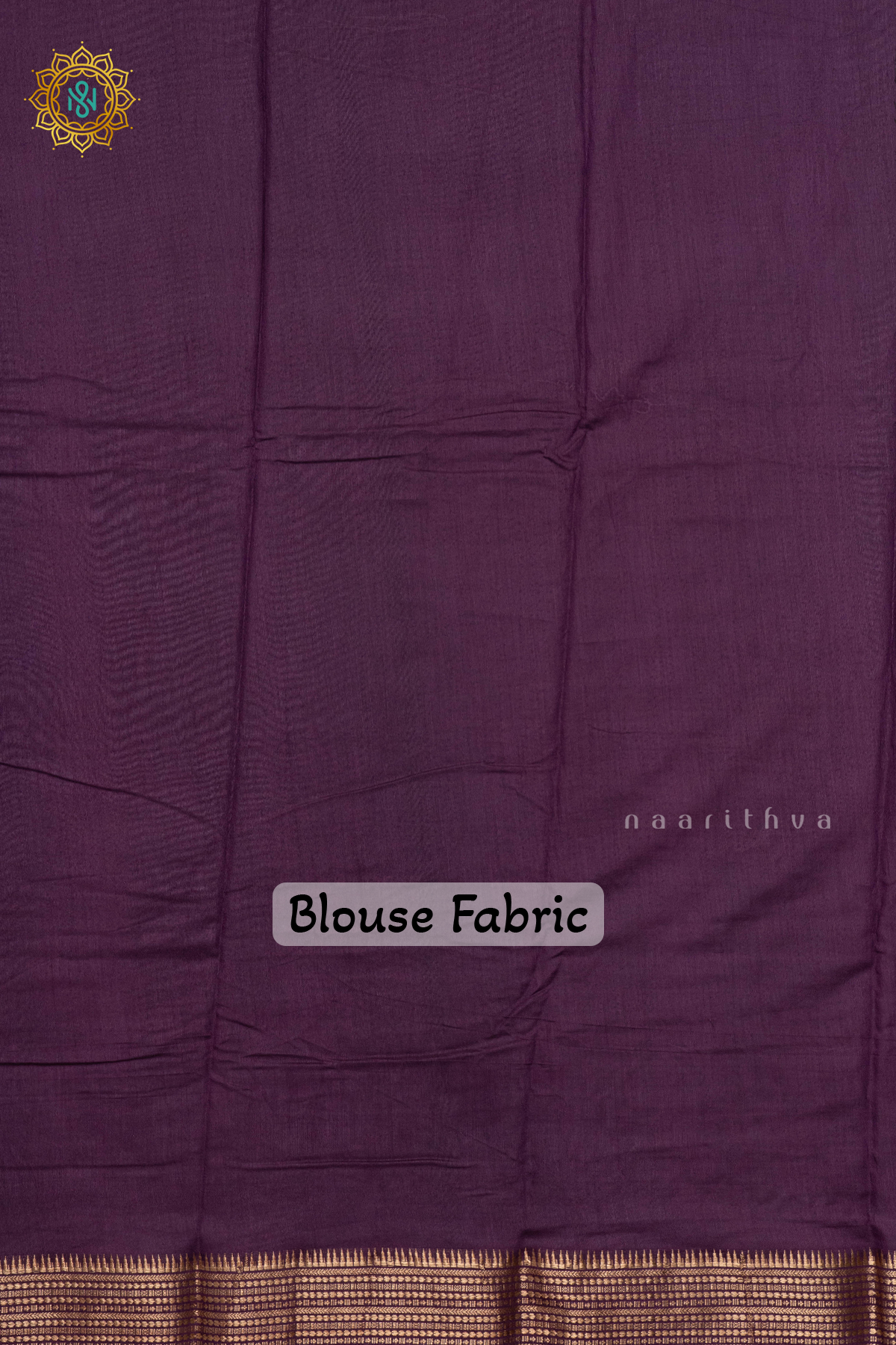 WHITE WITH PURPLE - VISCOSE COTTON