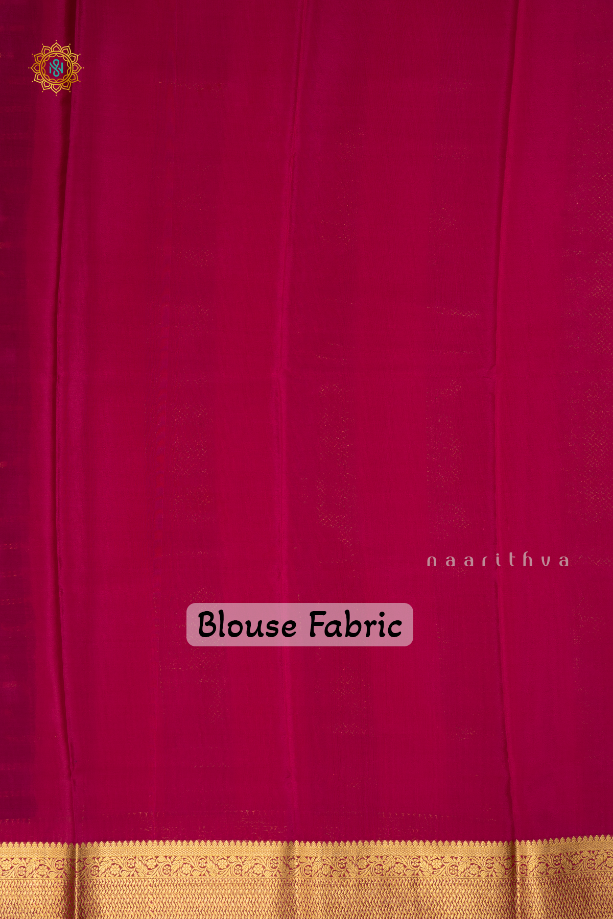 PURPLE WITH RANI PINK - PURE MYSORE CREPE SILK