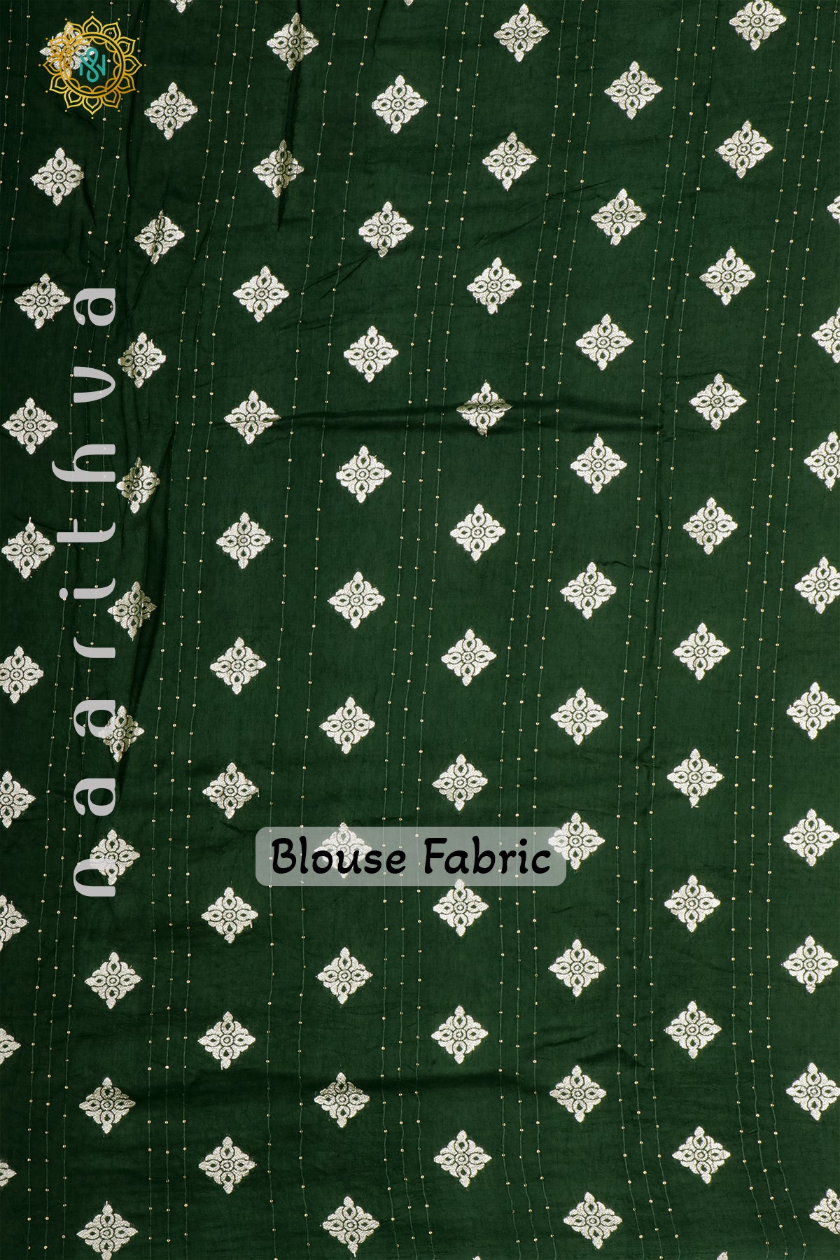 PISTA GREEN WITH BOTTLE GREEN - DOLA SILK