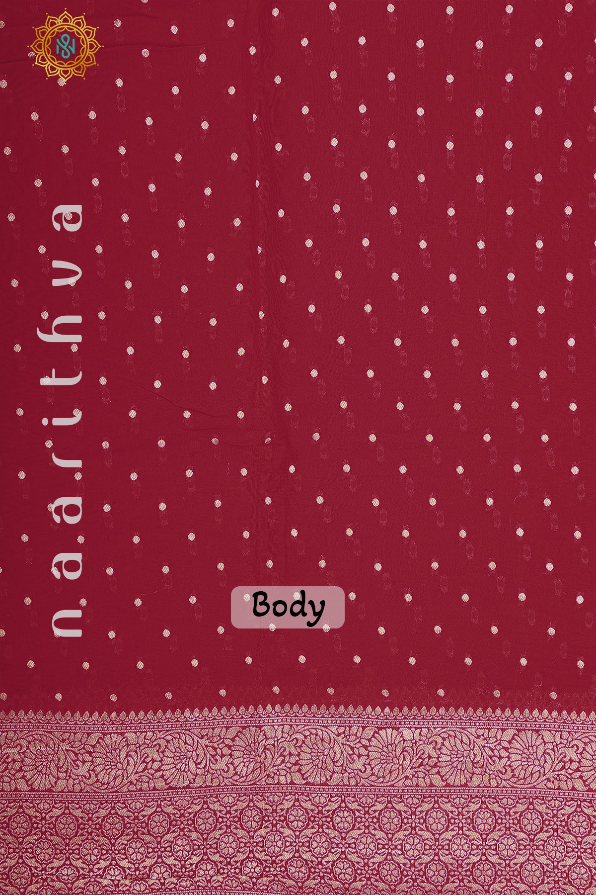 REDDISH PINK - SEMI GEORGETTE