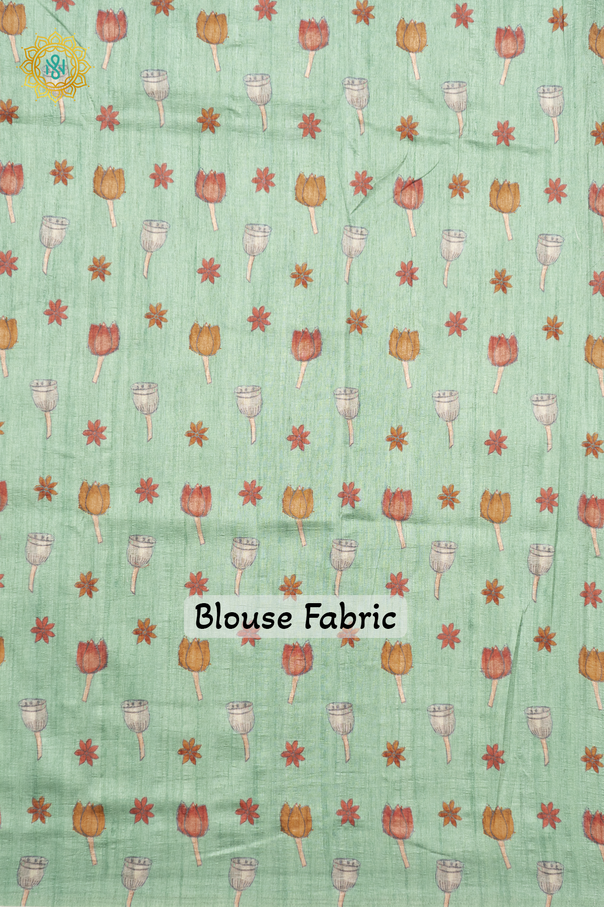 MUSTARD WITH PISTA GREEN - SEMI GICHA TUSSAR