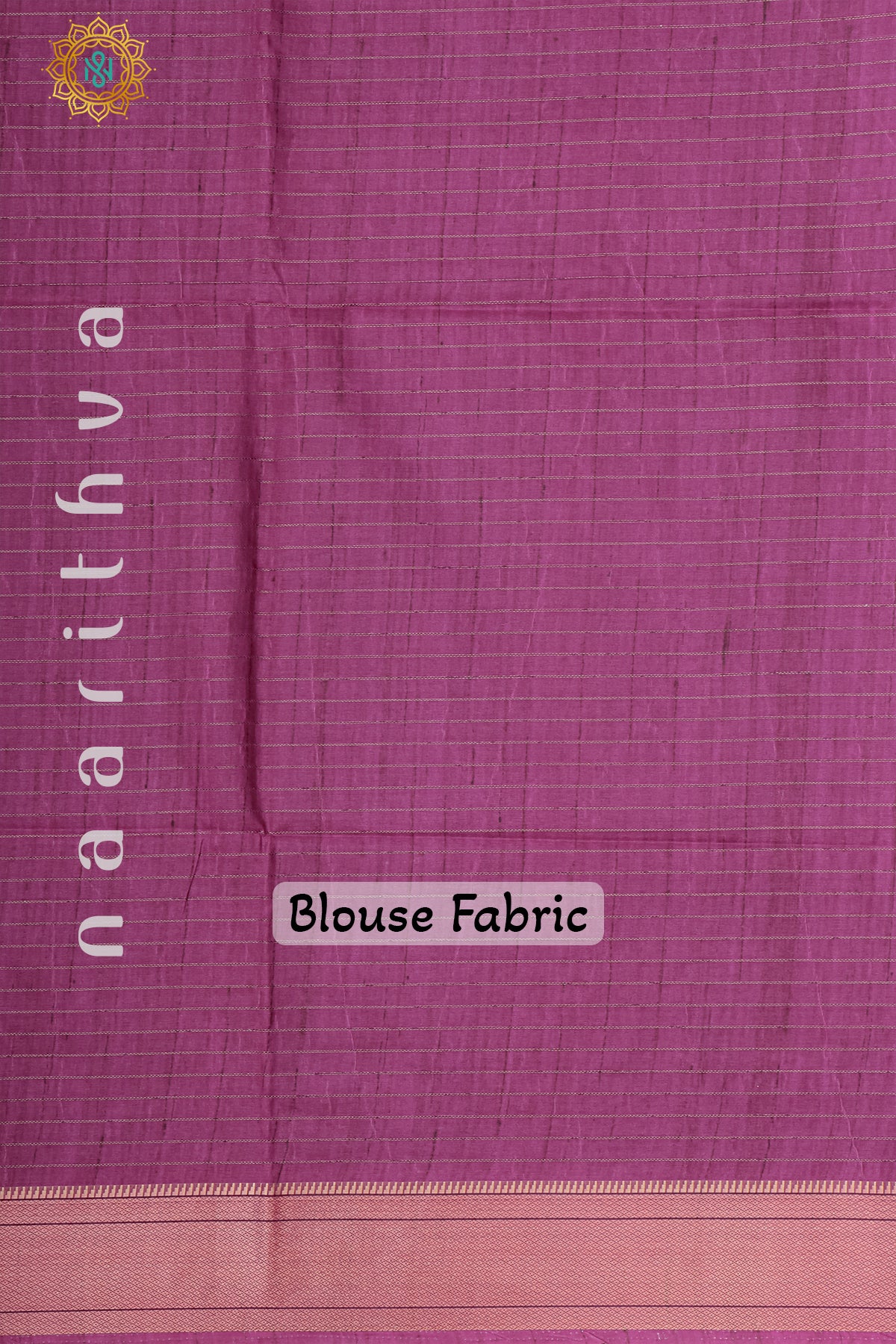 AQUA GREEN WITH PINK - SEMI TUSSAR SILK