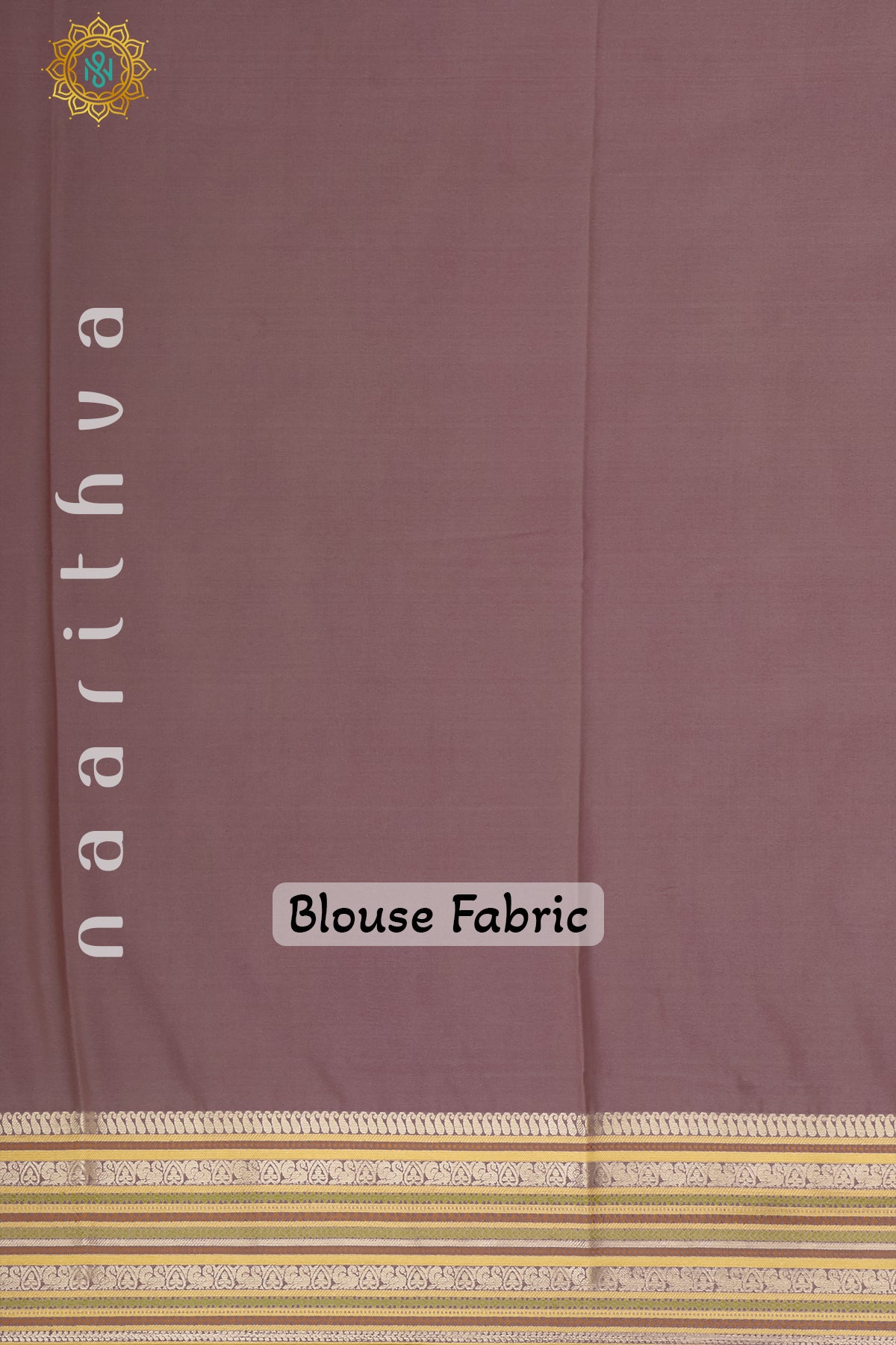 MAUVE - SEMI MYSORE CREPE SILK