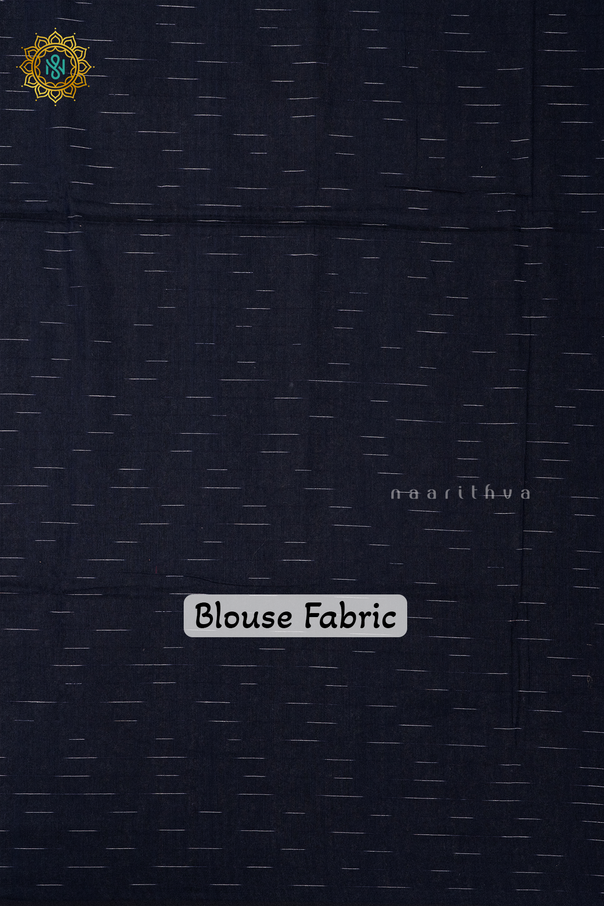 PINKISH LAVENDER WITH NAVY BLUE - MUL COTTON