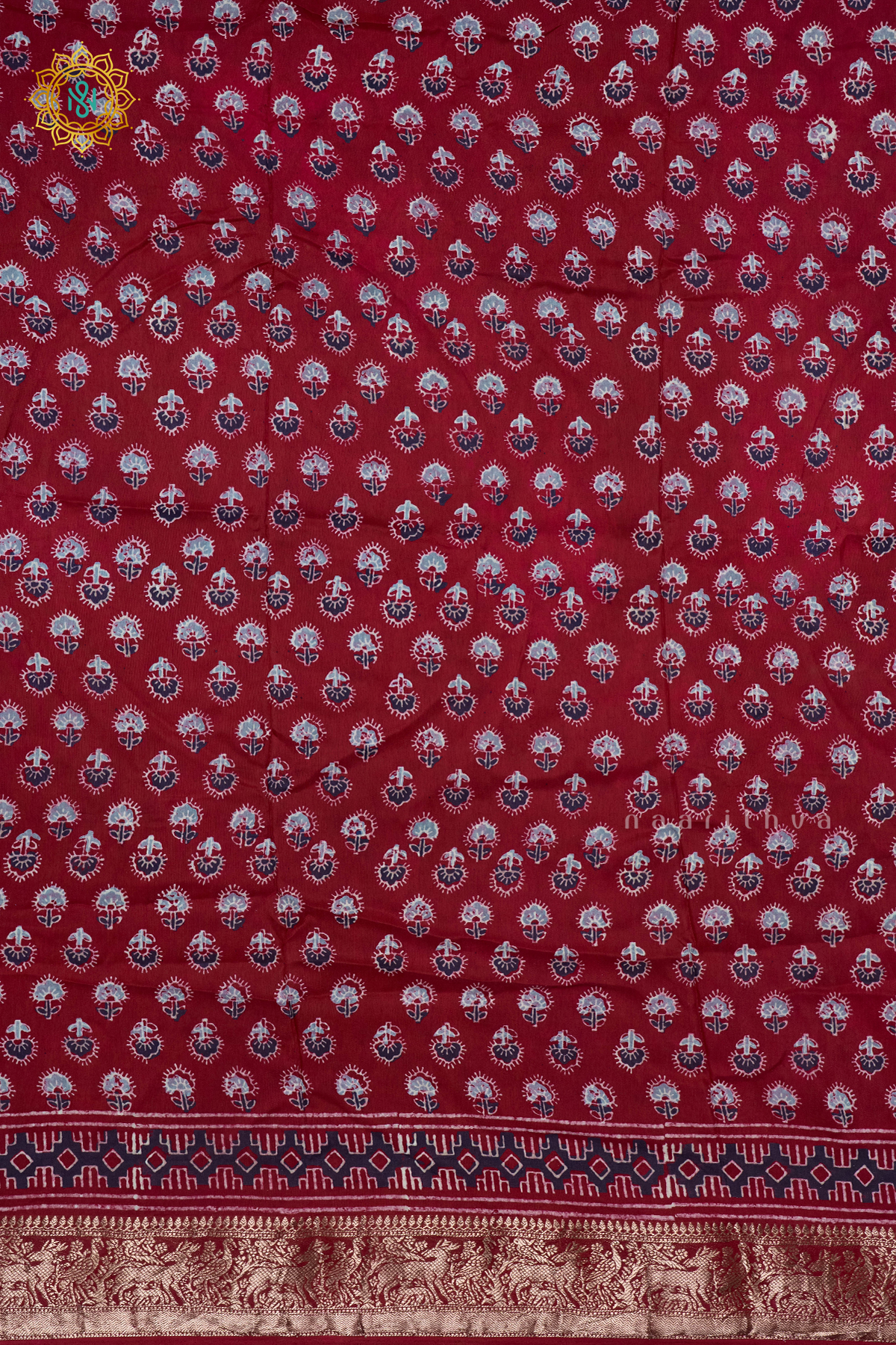 MAROON - DOLA SILK