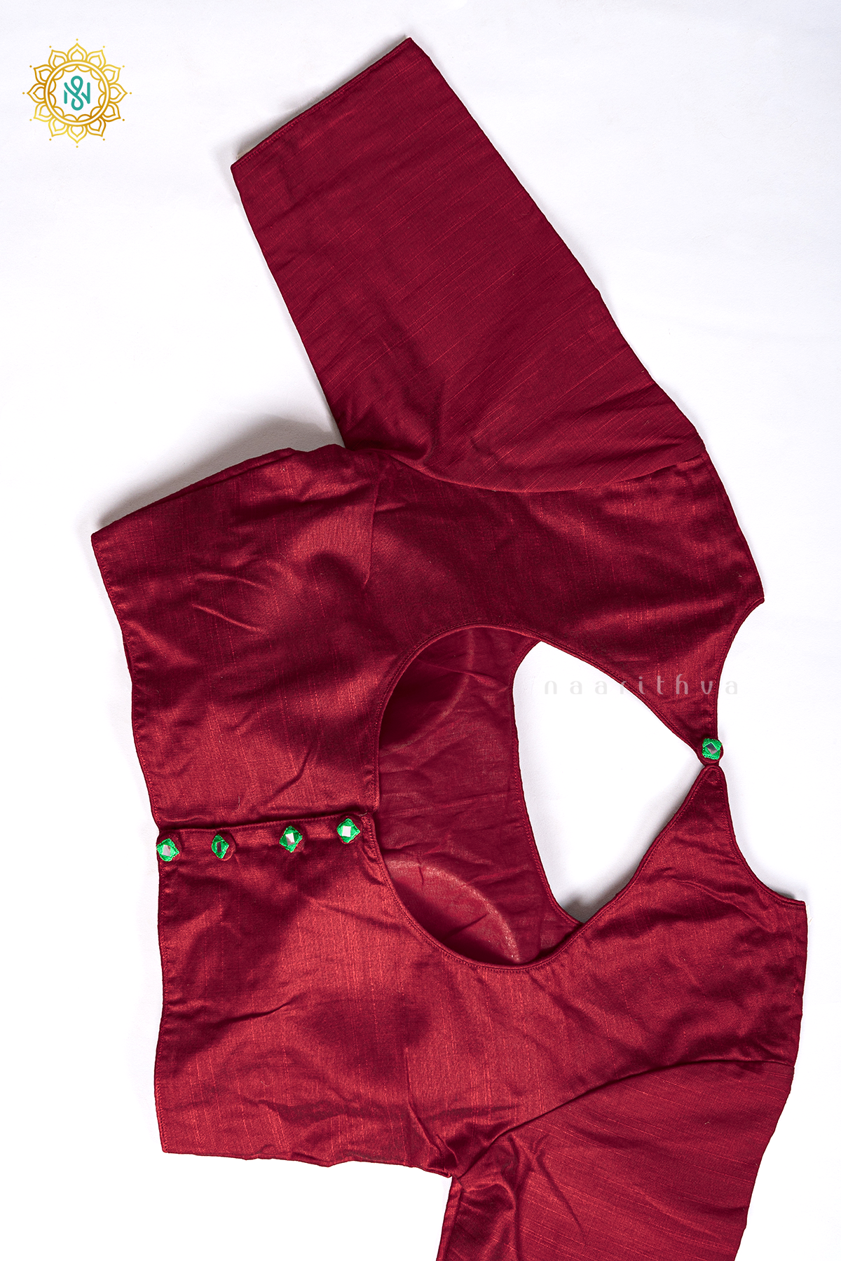 MAROON - READYMADE BLOUSE