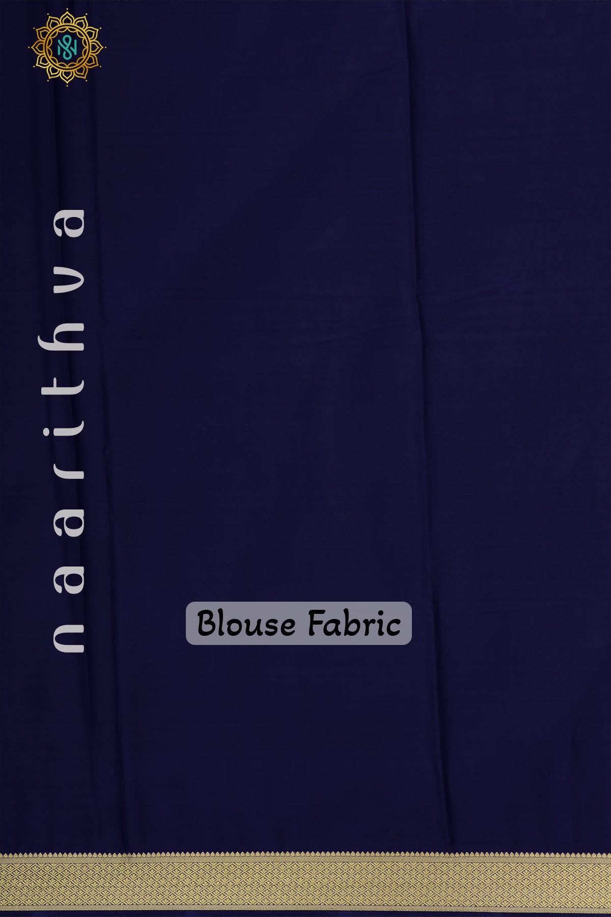 NAVY BLUE - SEMI MYSORE CREPE SILK