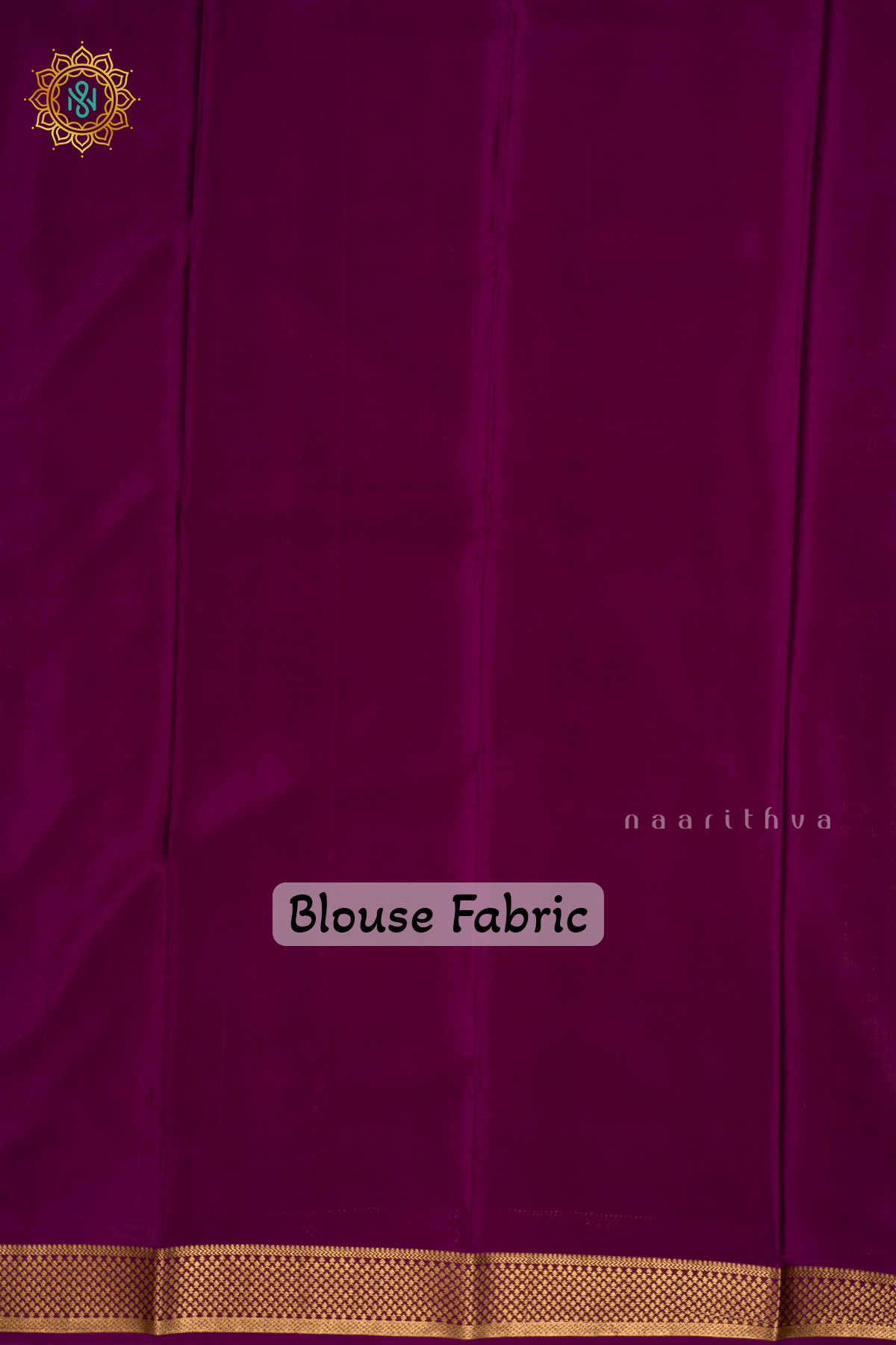 Parrot Green With Purple Pure Mysore Crepe Silk Saree With Plain Body And Contrast Zari Border