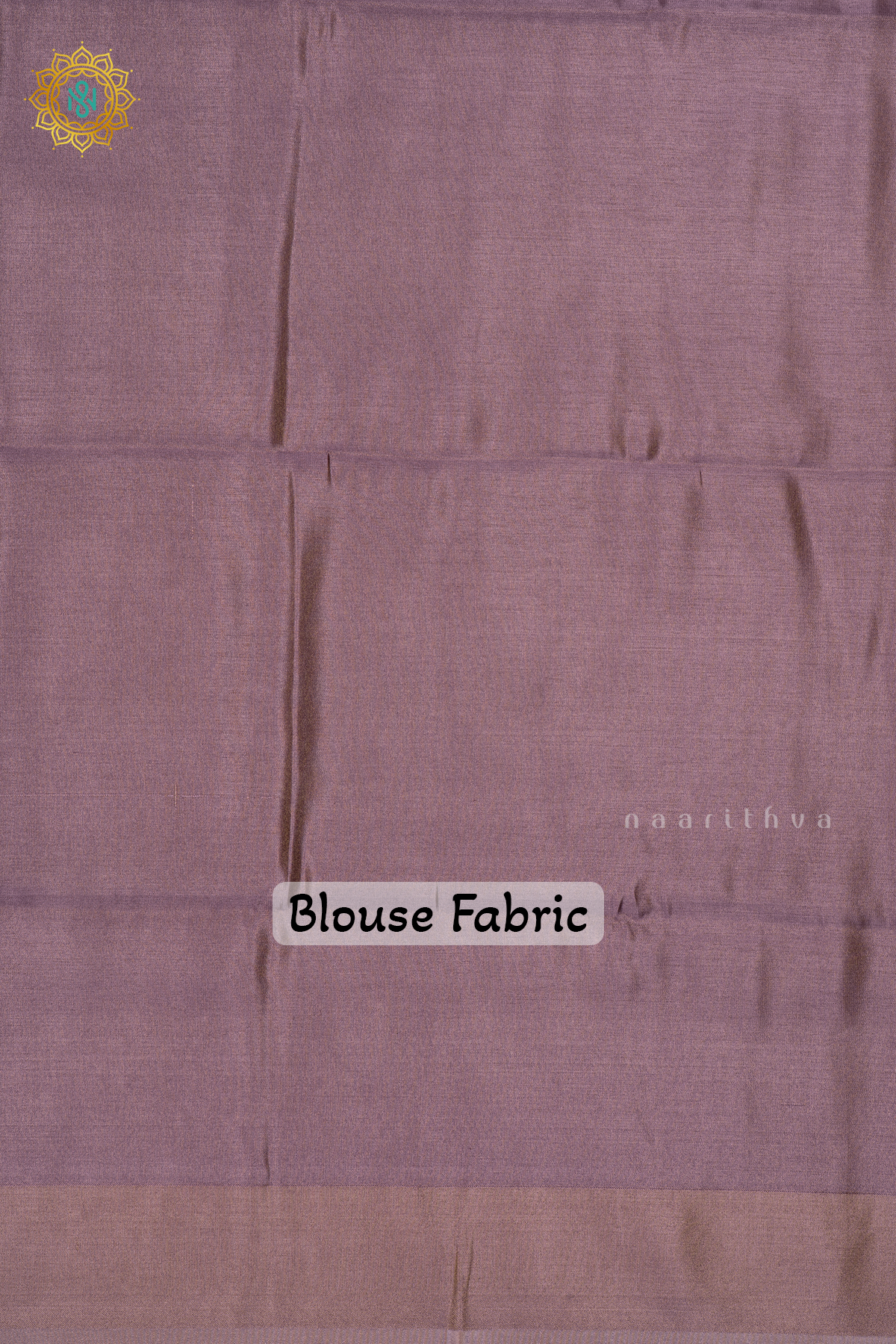 Lavender Semi Tissue Saree With Plain Tissue Body And Border