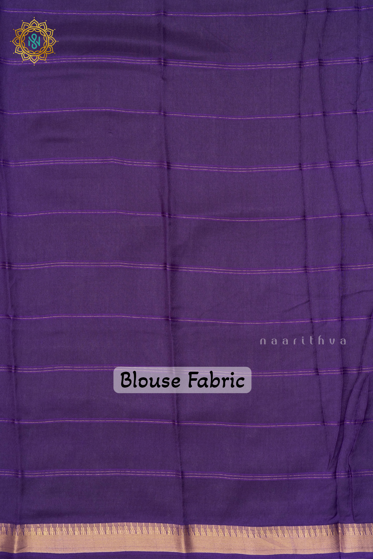 PARROT GREEN WITH PURPLE - SEMI GEORGETTE