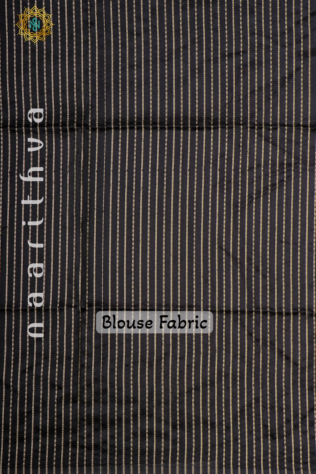 BLACK - SEMI CREPE SILK