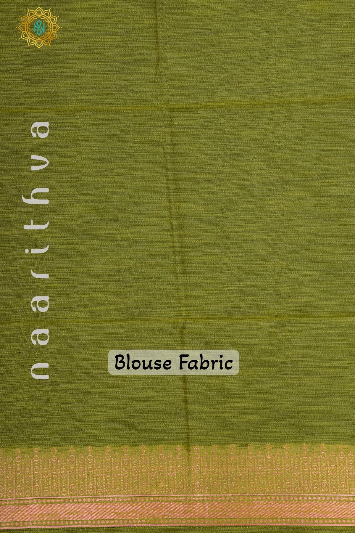 GREEN - SEMI RAW SILK