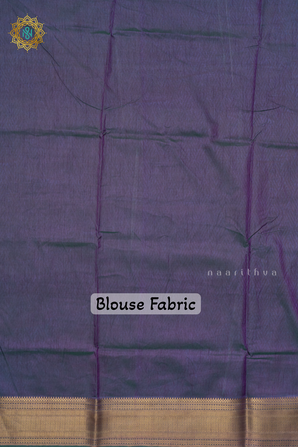 SKY BLUE WITH PURPLE  - SEMI PATOLA SILK