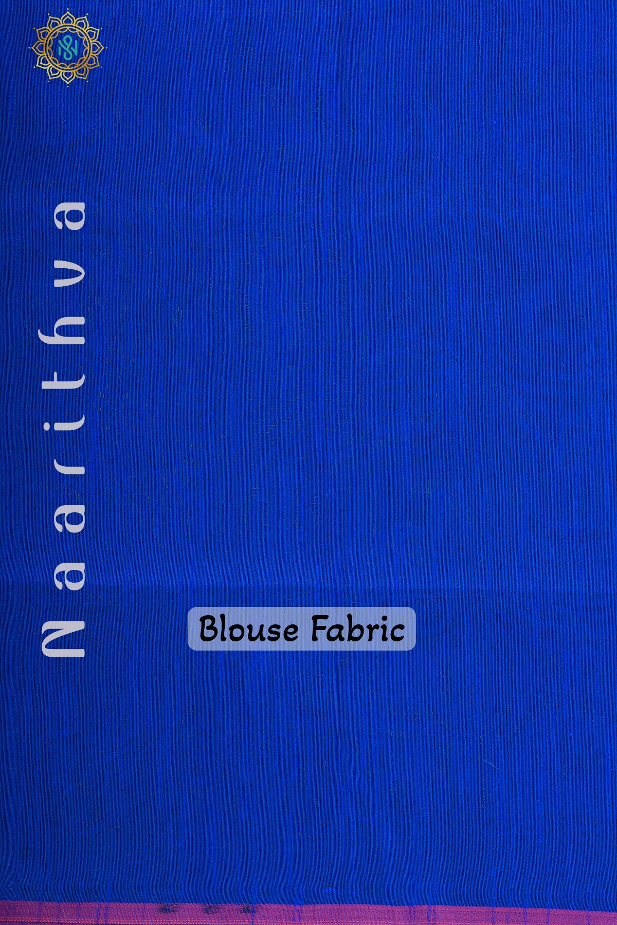 BLUE - SEMI JUTE COTTON