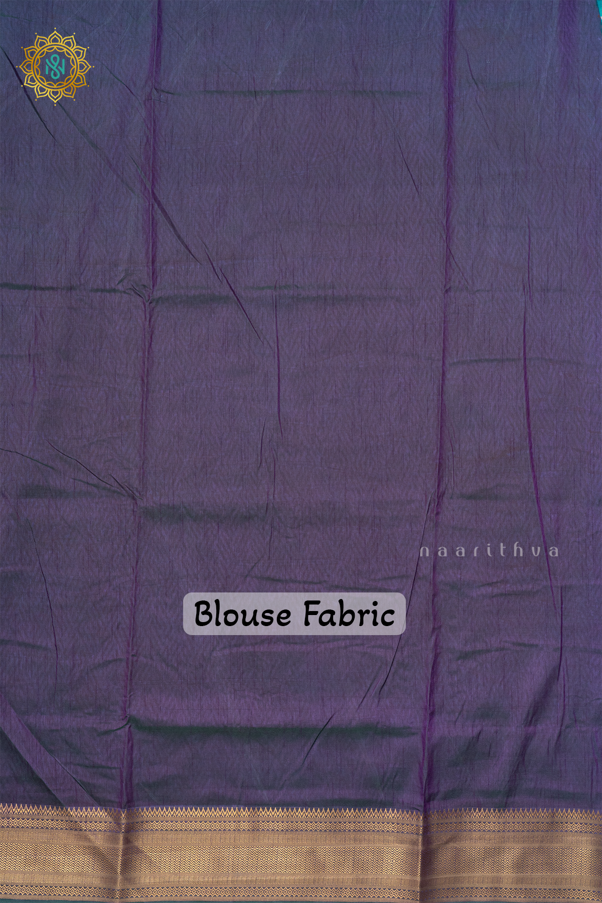 SKY BLUE WITH PURPLE - SEMI PATOLA SILK